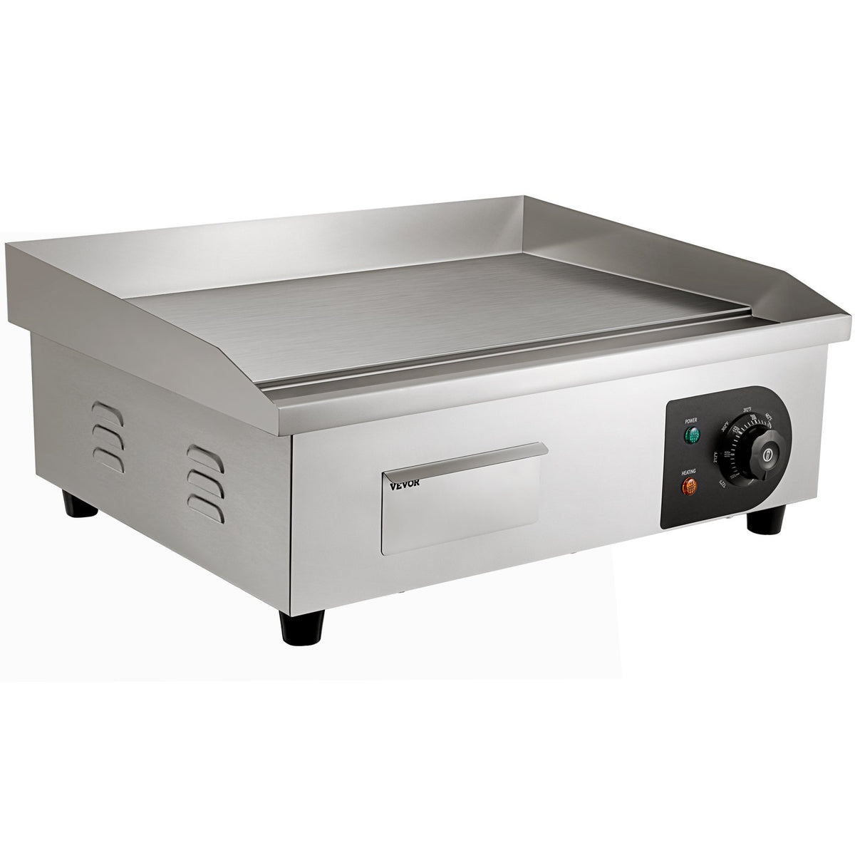 Commercial Electric Griddle 54cm 3000W Stainless Steel Teppanyaki Non-Stick