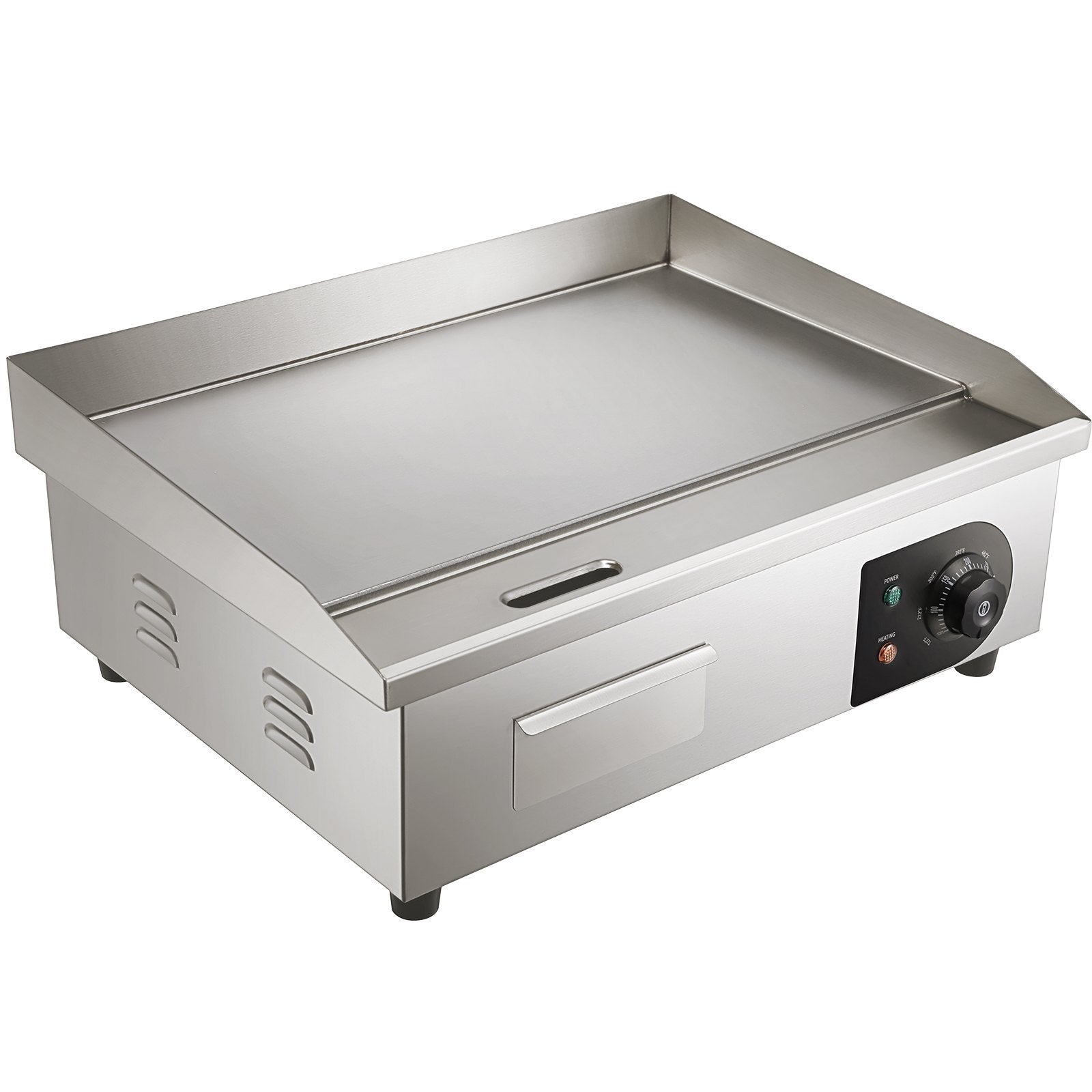Commercial Electric Griddle 54cm 3000W Stainless Steel Teppanyaki Non-Stick
