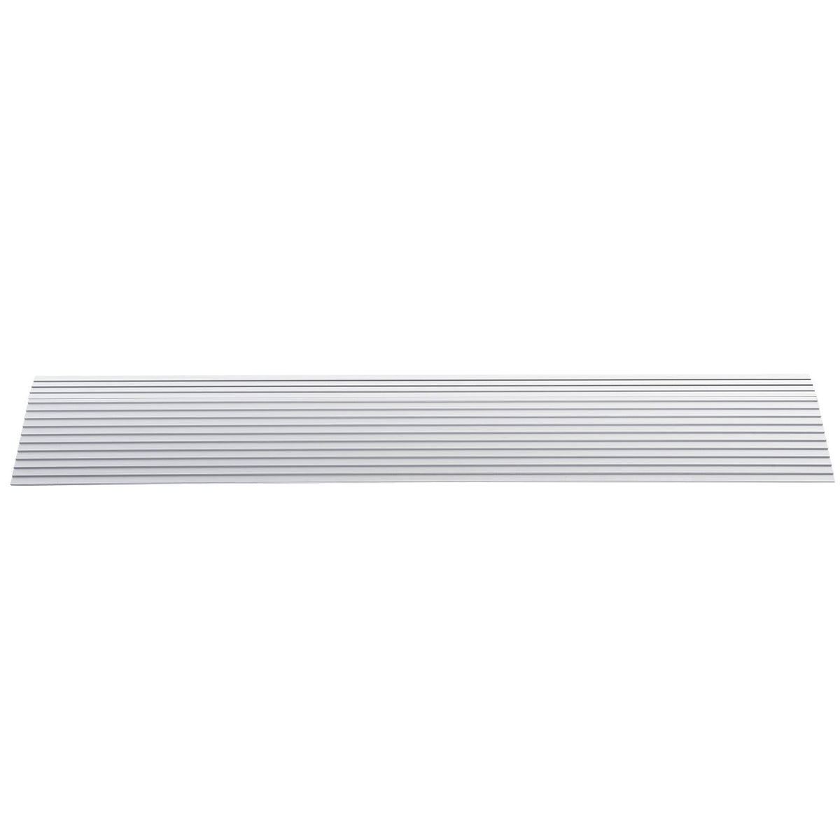 1" Rise Aluminum Door Threshold Ramp 800lb Capacity for Wheelchairs