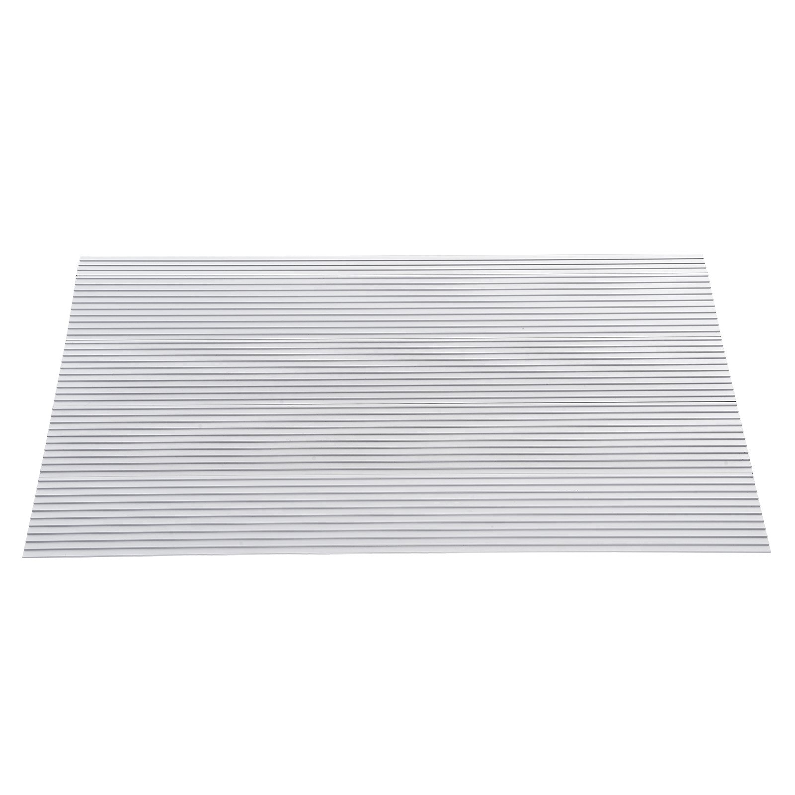 Door Threshold Ramp, 4" Rise, 800 lbs Load Capacity, Aluminum Adjustable Ramp