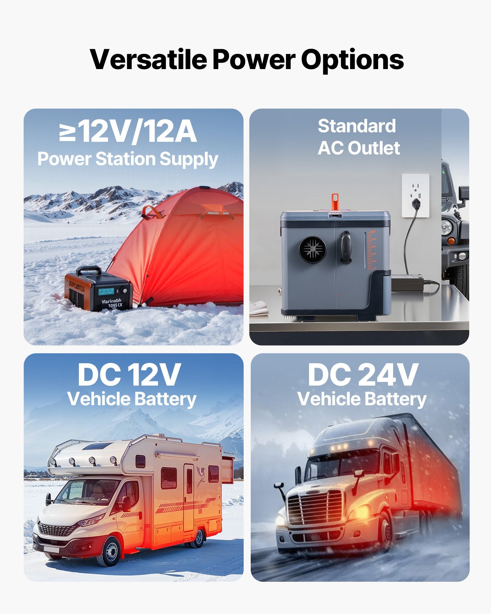 Diesel Heater 8KW 12V/24V Portable Heater Bluetooth Remote LCD 5L Tank All inOne