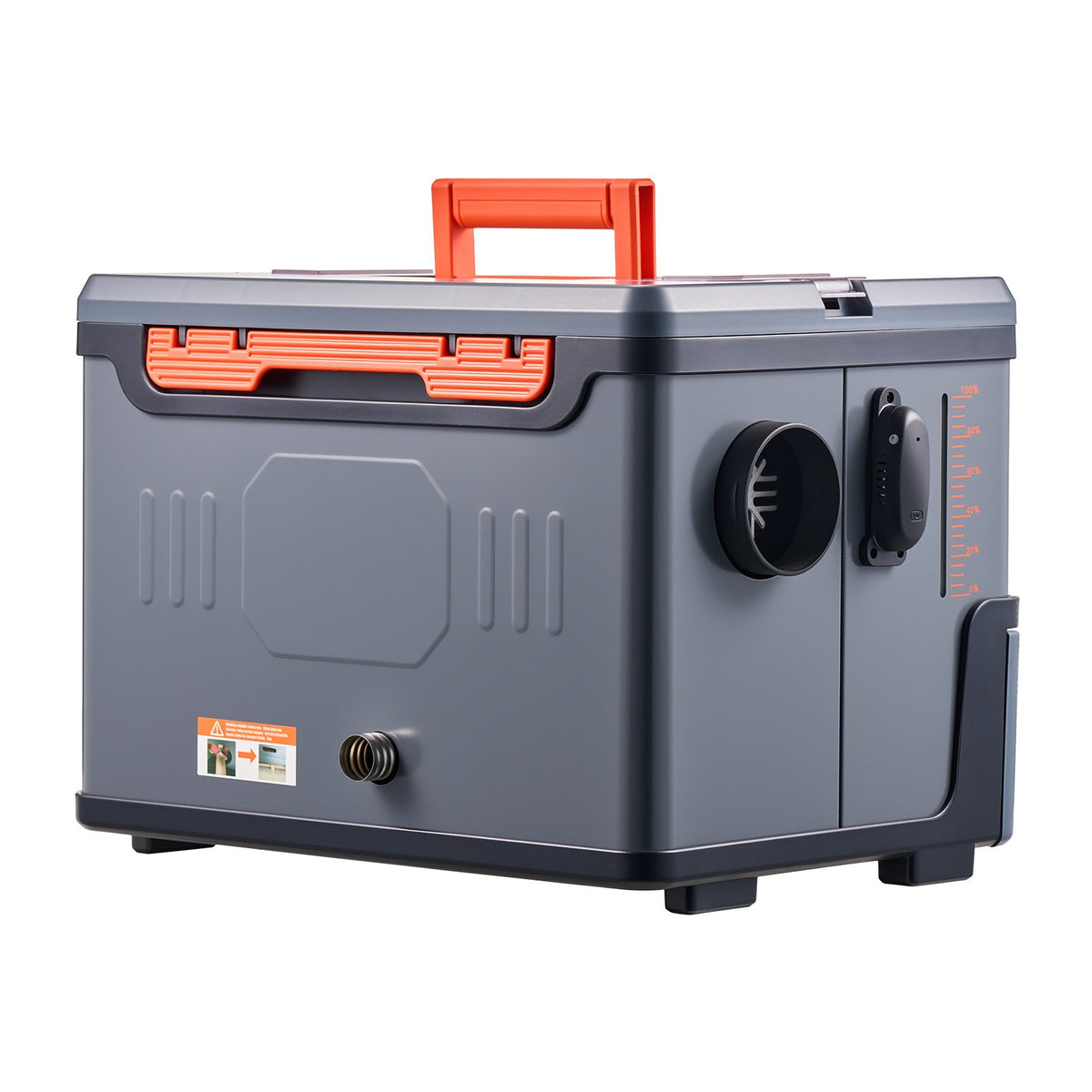 Diesel Heater 8KW 12V/24V Portable Heater Bluetooth Remote LCD 5L Tank All inOne