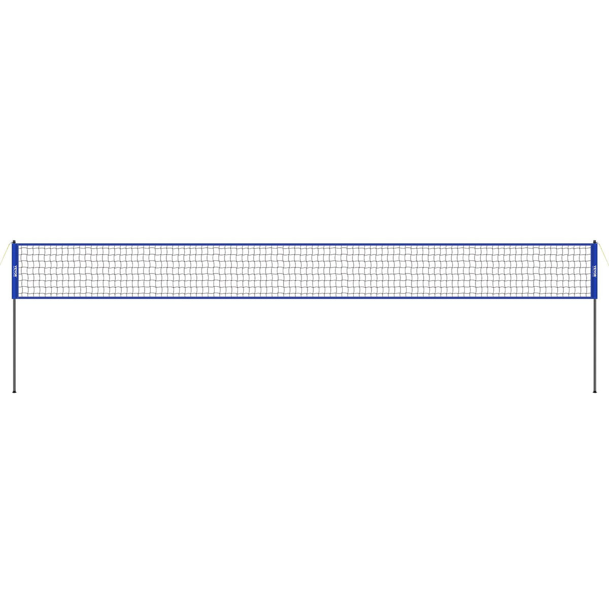 Outdoor Portable Volleyball Net Adjustable Steel Poles with PVC Ball and Bag
