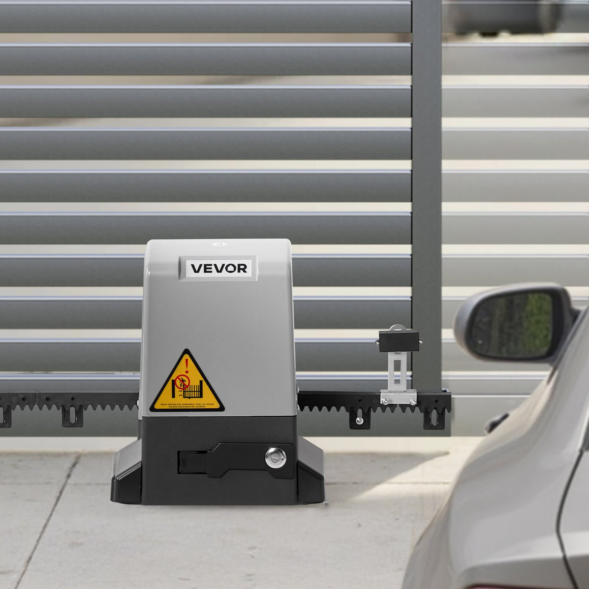 280W Automatic Sliding Gate Opener for Gates up to 25m and 816kg with Remote