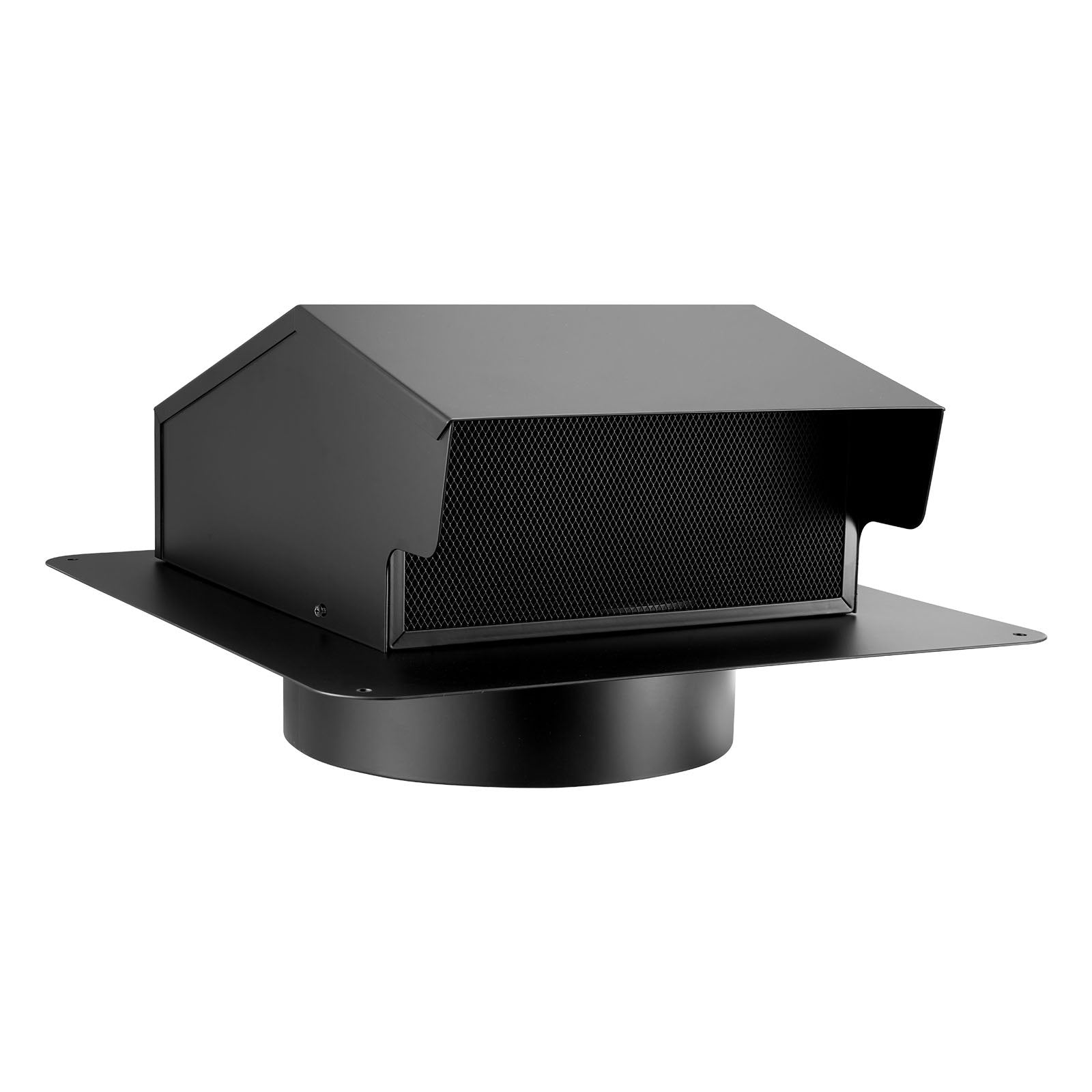 Hooded Wall Vent Cover with Protection Screen for AC and Exhaust Ventilation