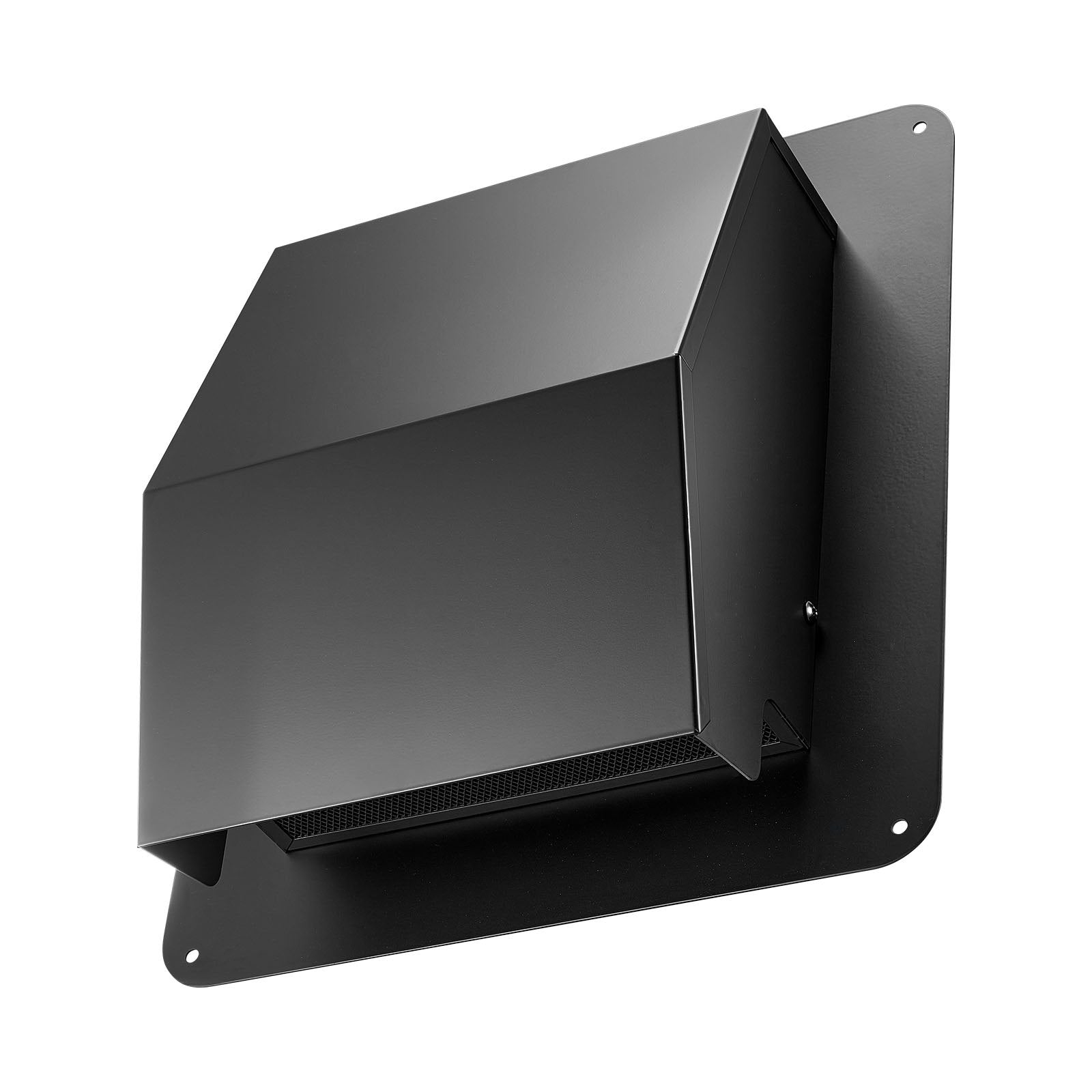 Hooded Wall Vent Cover with Protection Screen for AC and Exhaust Ventilation