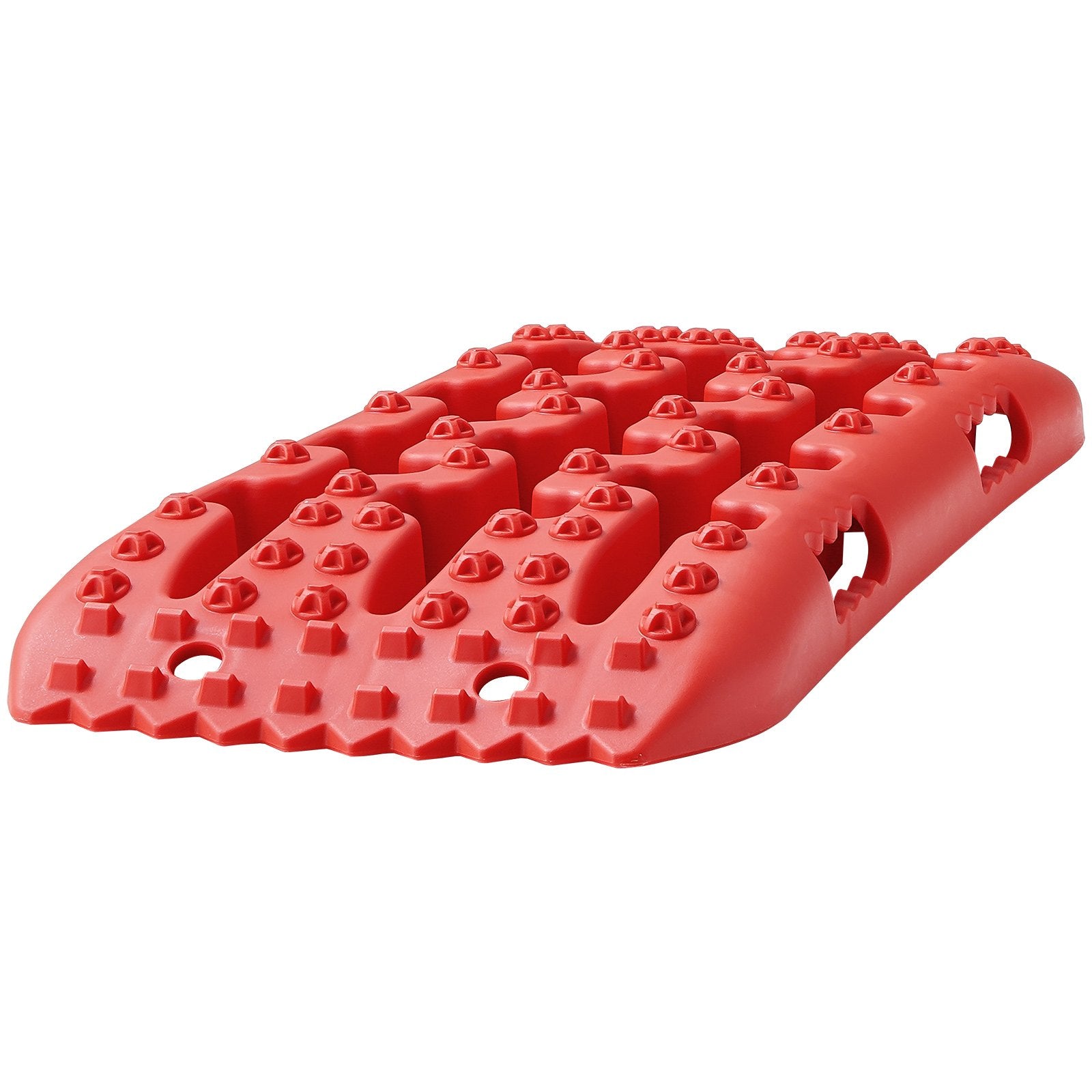 10 TON Traction Boards PP Recovery Mats for Off-Road Vehicles Pair Short Red