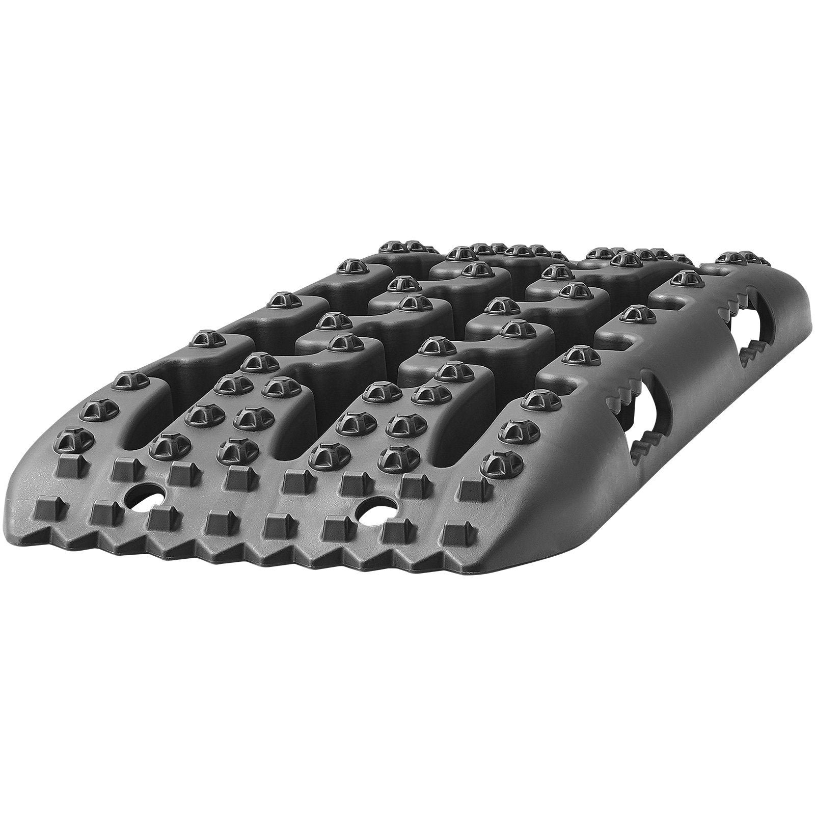 10 TON Traction Boards PP Recovery Mats for Off-Road Vehicles Pair Short Black