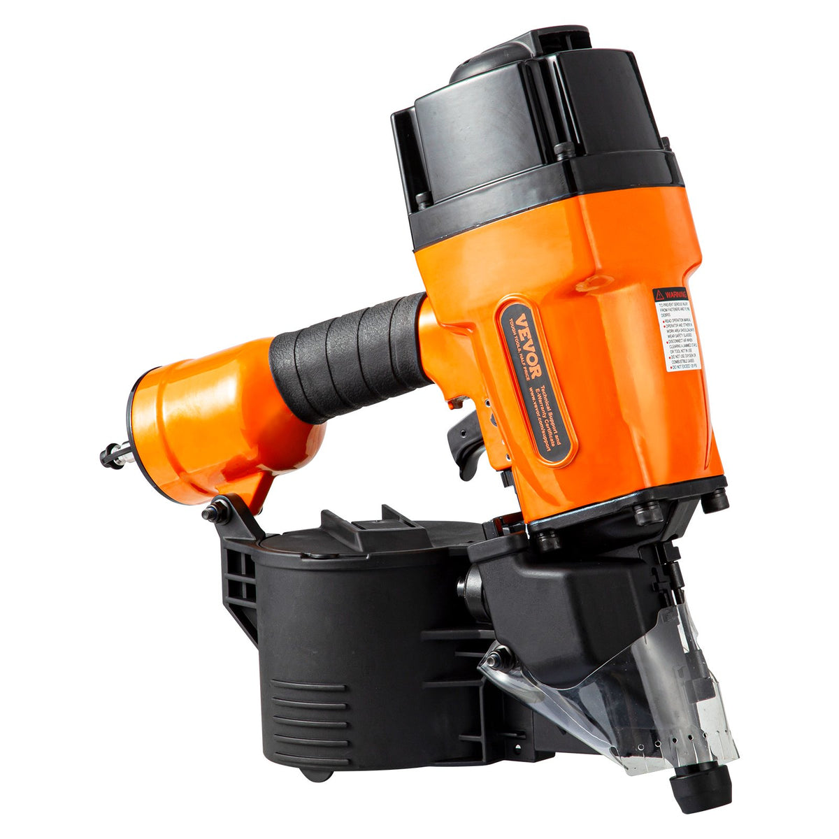 MCN90 Coil Framing Nailer 45-90mm 15° Pneumatic Nail Gun 90-120PSI for Walls