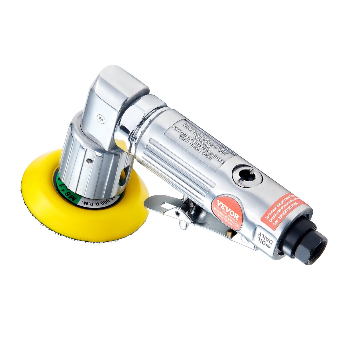 Mini Air Sander 1"/2"/3", 15000r/min Random Orbital with 58PCS Kit for Auto Body