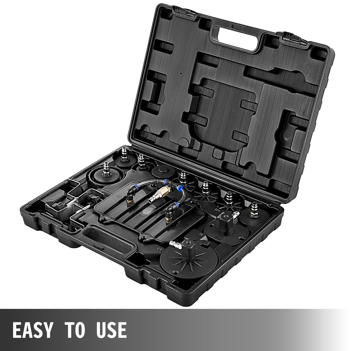 Pneumatic Brake Pressure Bleeder Portable Brake and Clutch Bleeding Tool Kit
