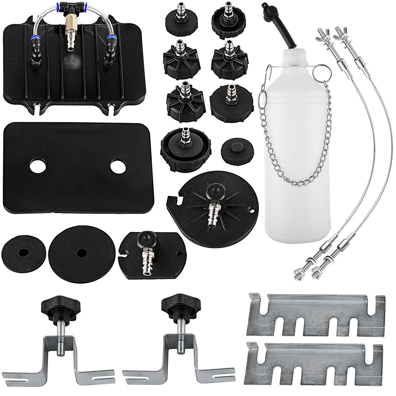 Pneumatic Brake Pressure Bleeder Portable Brake and Clutch Bleeding Tool Kit