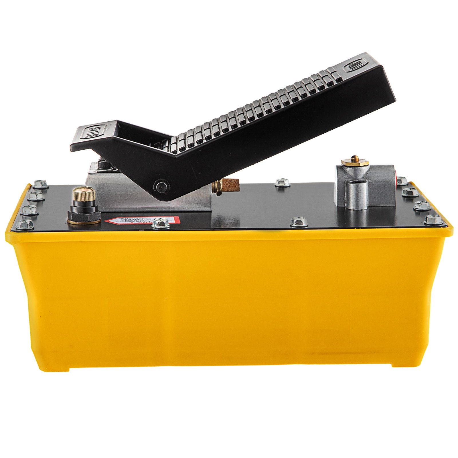 Air Hydraulic Foot Pump 10,000 PSI with Hose and Spray Gun