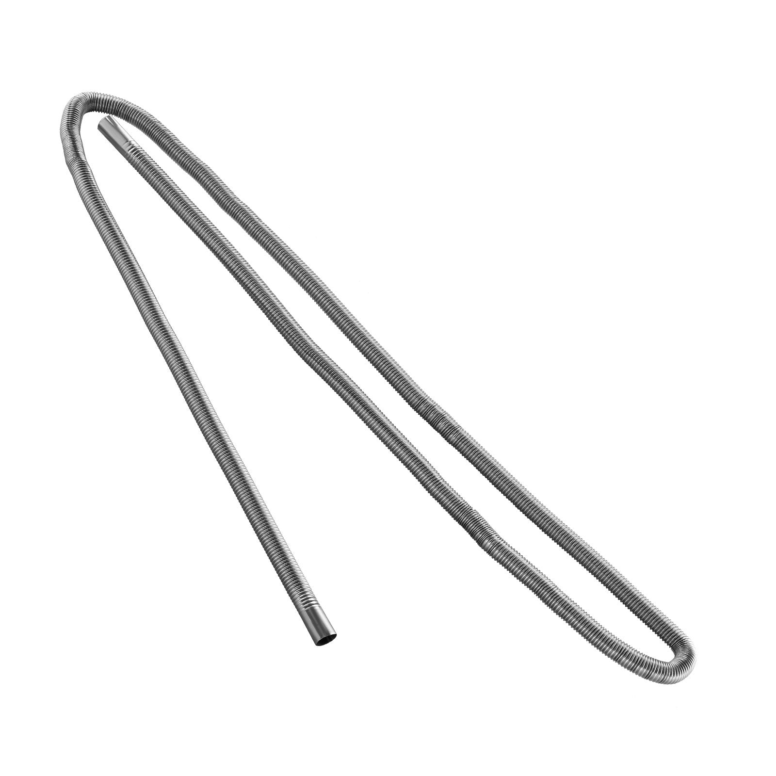 3000mm Stainless Steel Diesel Heater Exhaust Hose Kit w/ 2 Clamps