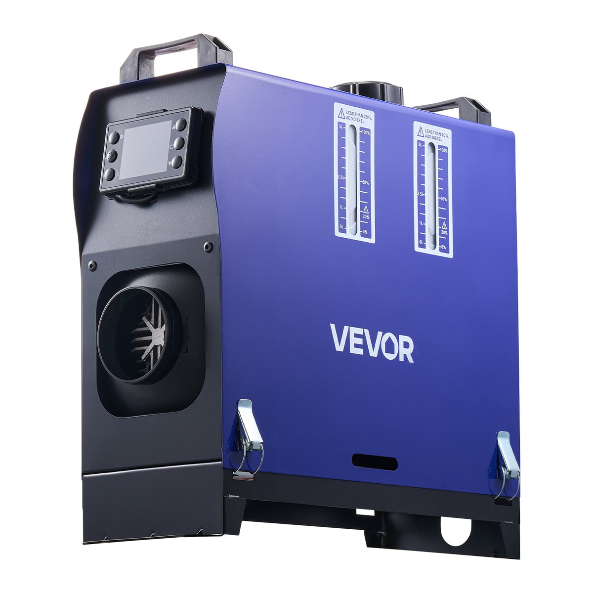 Diesel Heater 8KW DC 12V/24V Portable Heater Remote LCD 5L Fuel Tank All-in-One