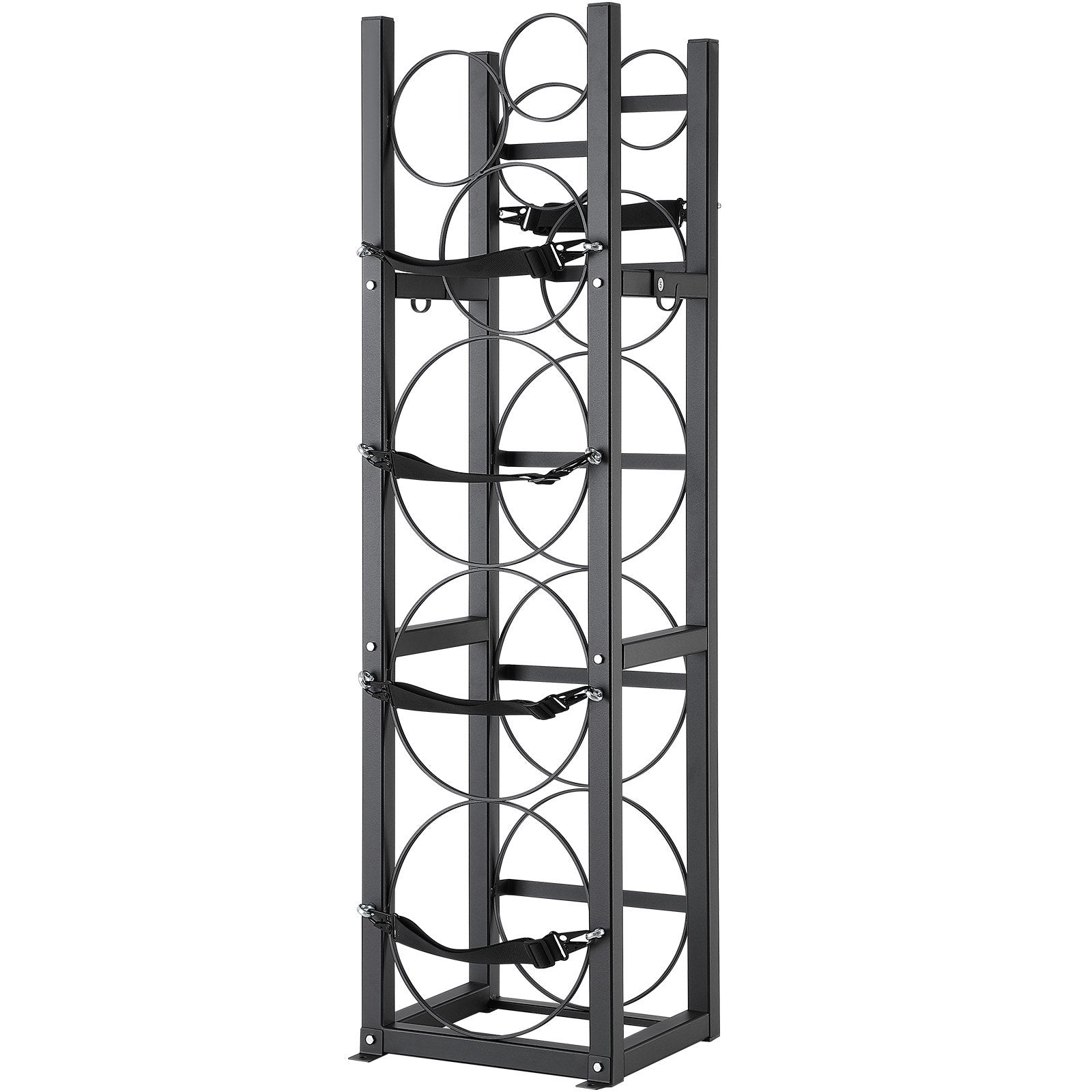 Refrigerant Cylinder Rack Carbon Steel 6 Tank Storage Holder