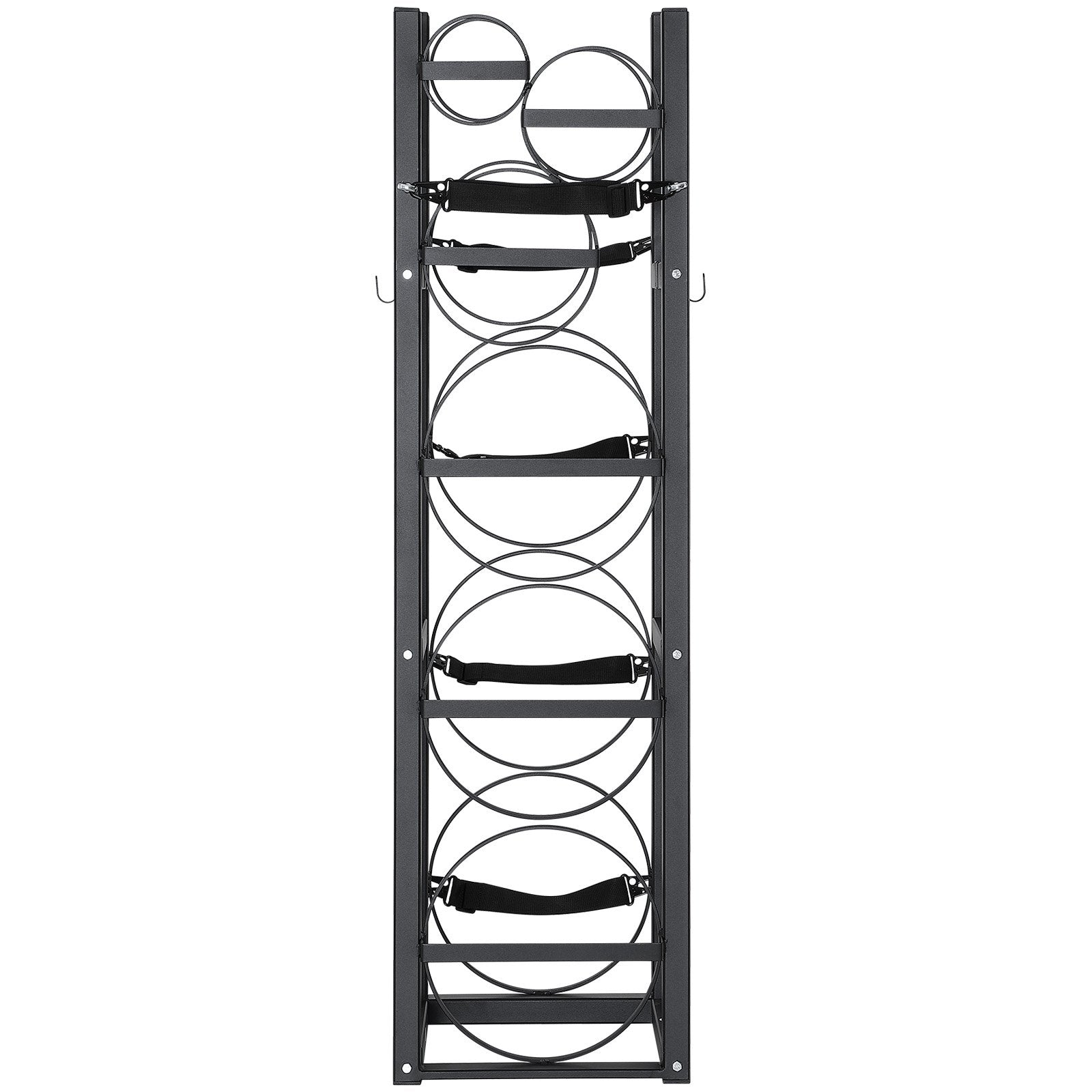 Refrigerant Cylinder Rack Carbon Steel 6 Tank Storage Holder