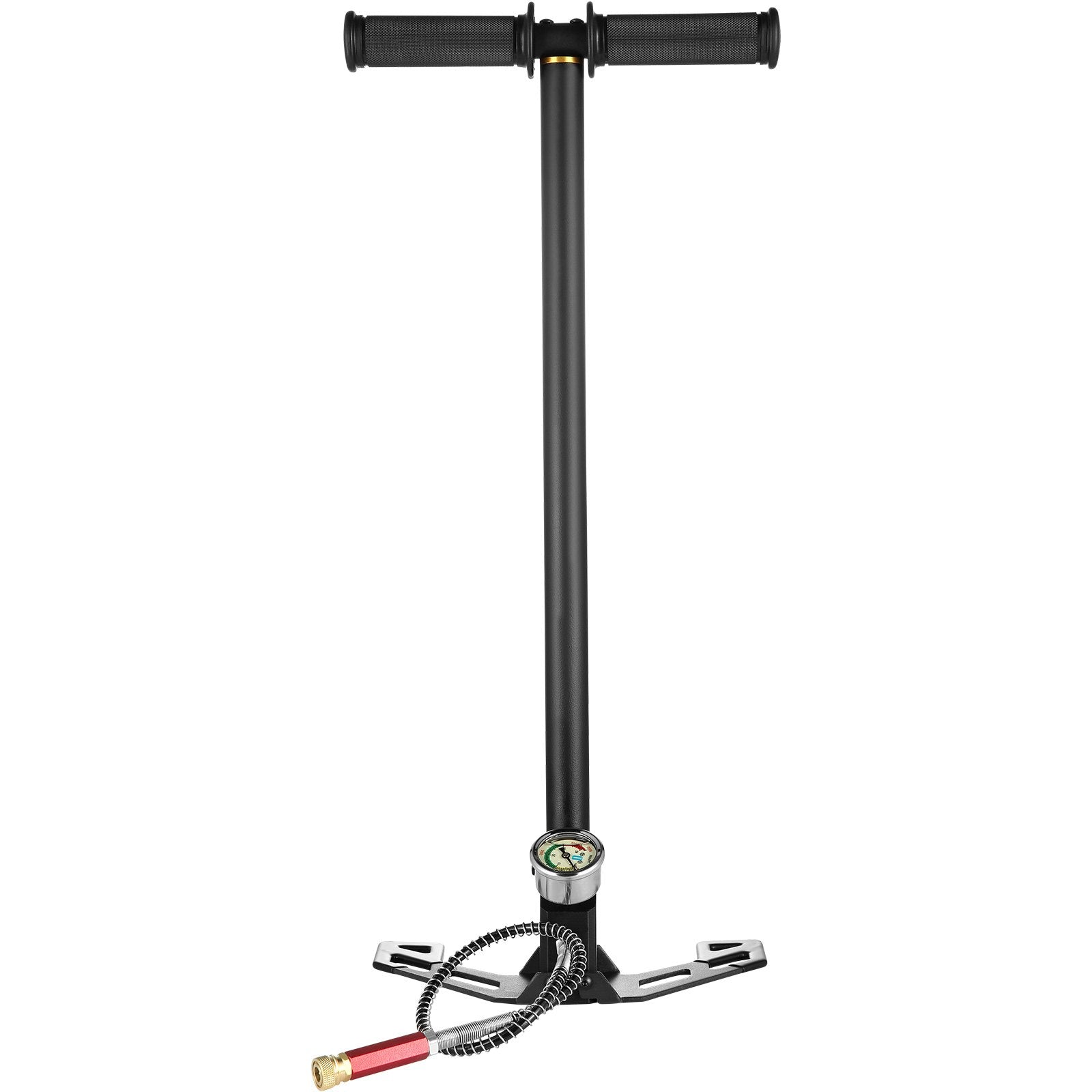 PCP Hand Pump 3‑Stage 4500PSI with Gauge and Oil‑Moisture Filter