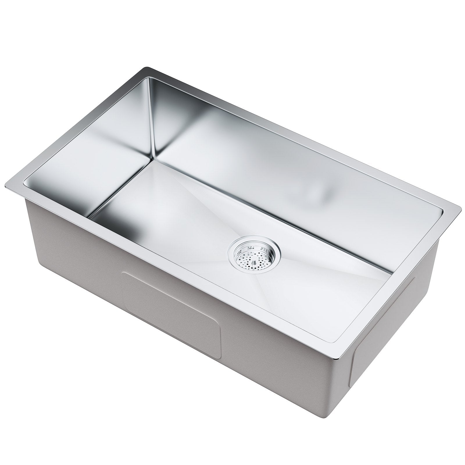 Kitchen Sink 30", 304 Stainless Steel Drop-In Single Bowl, Pack of 3 with Accessories