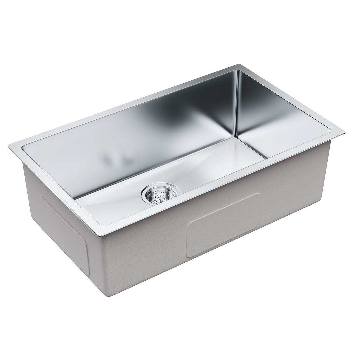 Kitchen Sink 30", 304 Stainless Steel Drop-In Single Bowl, Pack of 3 with Accessories