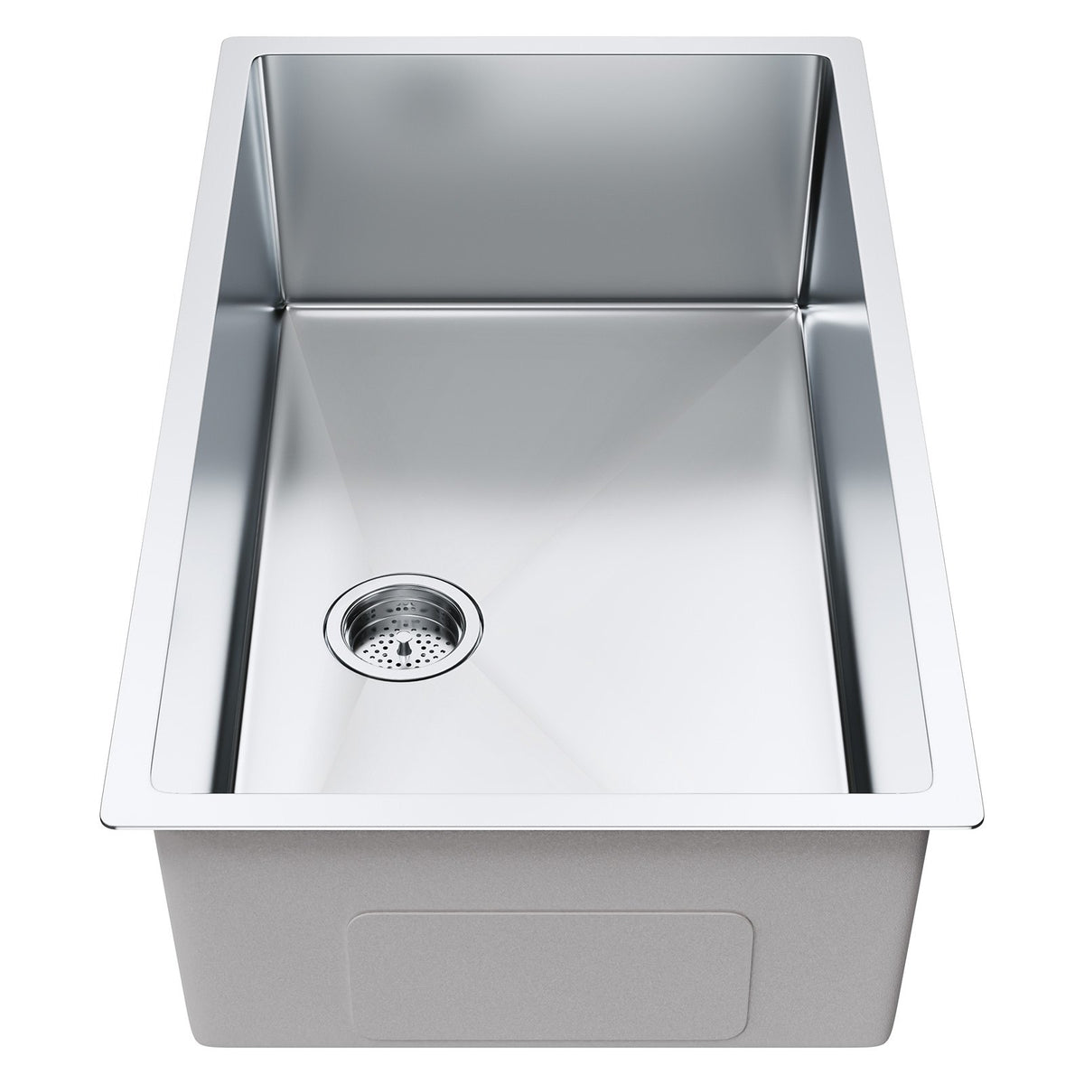 Kitchen Sink 32", 304 Stainless Steel Drop-In Single Bowl, Pack of 3 with Accessories
