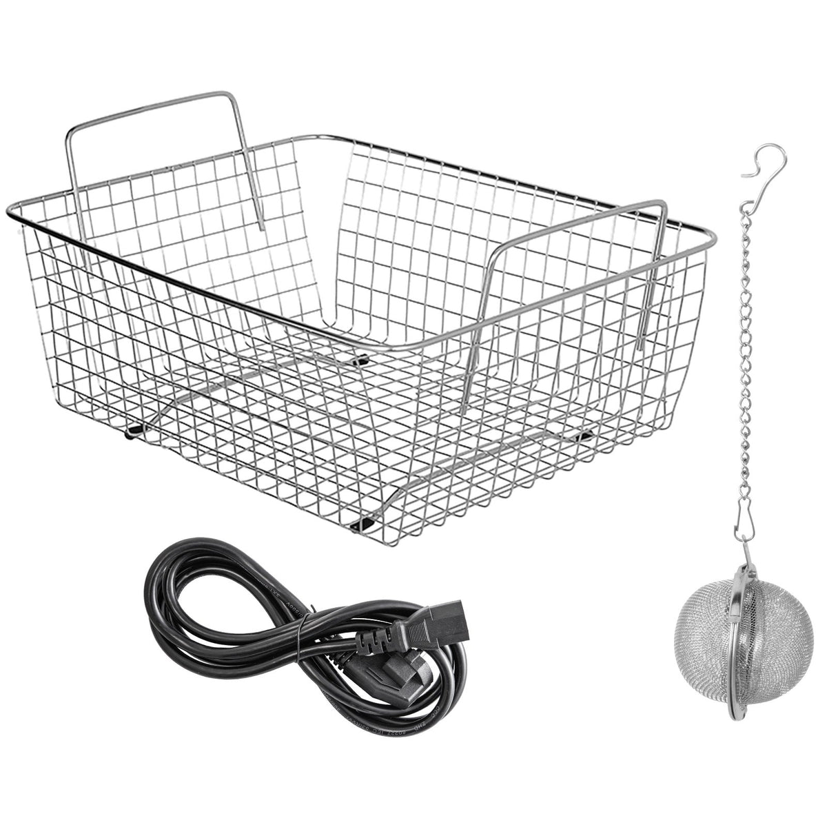Jewelry Ultrasonic Cleaner with Heater Timer for Rings Eyeglasses Dentures