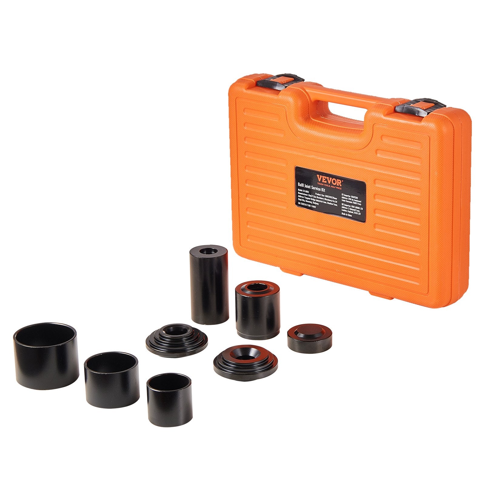 Ball Joint Press Kit 10-Pc C-Press Tool Set Heavy-Duty for 2WD & 4WD Car Repair