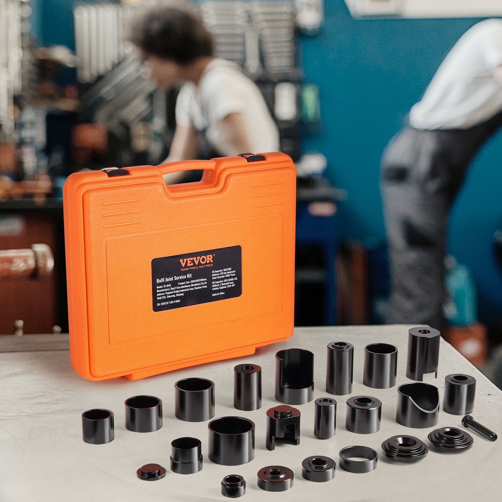 Ball Joint Press Kit 25-Piece C-Press Tools 2WD 4WD Car Repair Heavy Duty