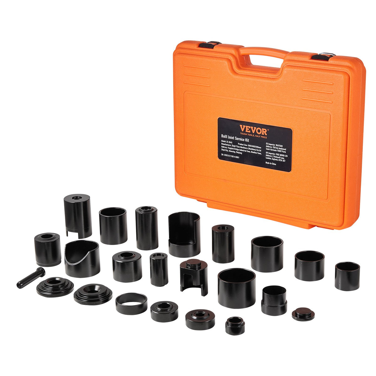 Ball Joint Press Kit 25-Piece C-Press Tools 2WD 4WD Car Repair Heavy Duty