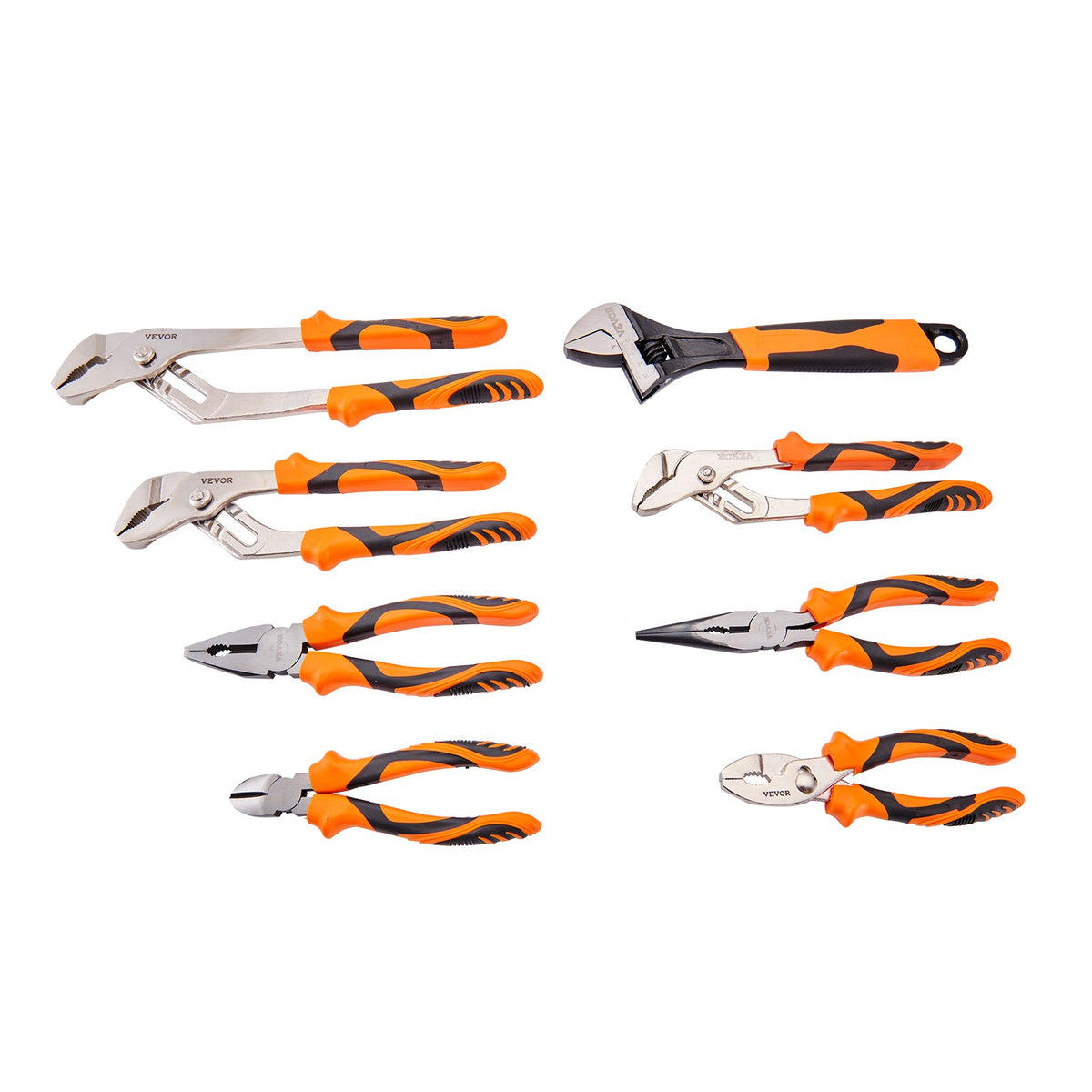 Pliers Set Groove Joint Pliers 8-Piece High Carbon Steel 12
