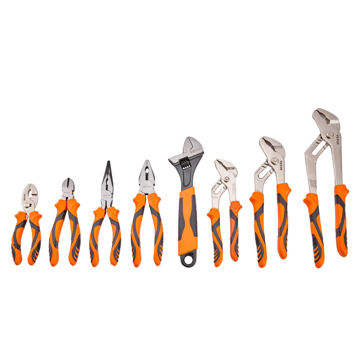 Pliers Set Groove Joint Pliers 8-Piece High Carbon Steel 12