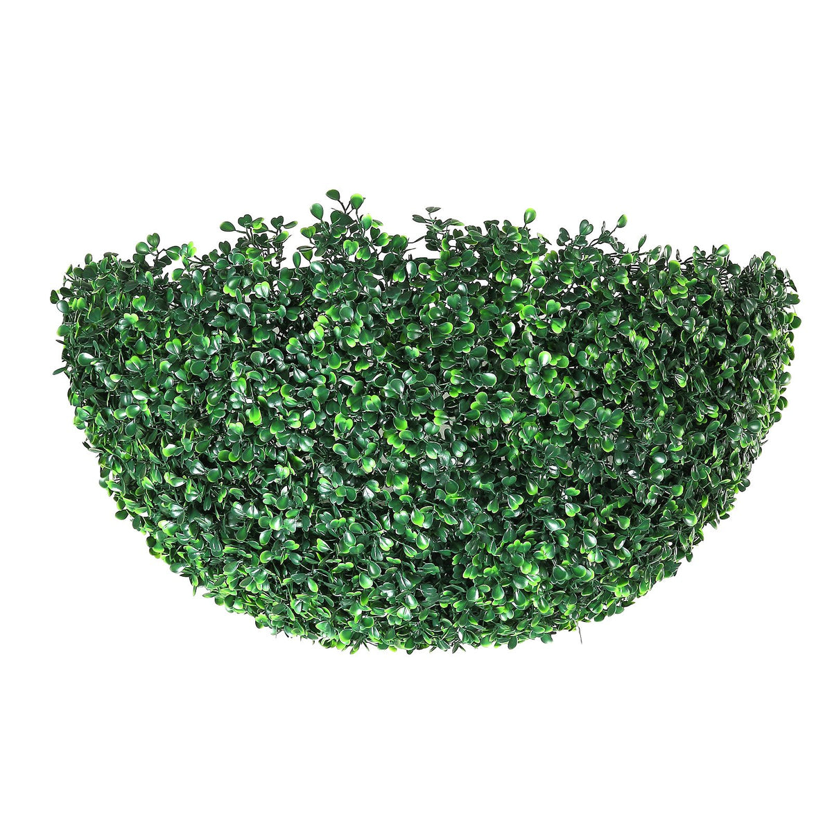 2PCS 16in Artificial Boxwood Topiary Trees Ball Shape Faux Plants for Home Décor