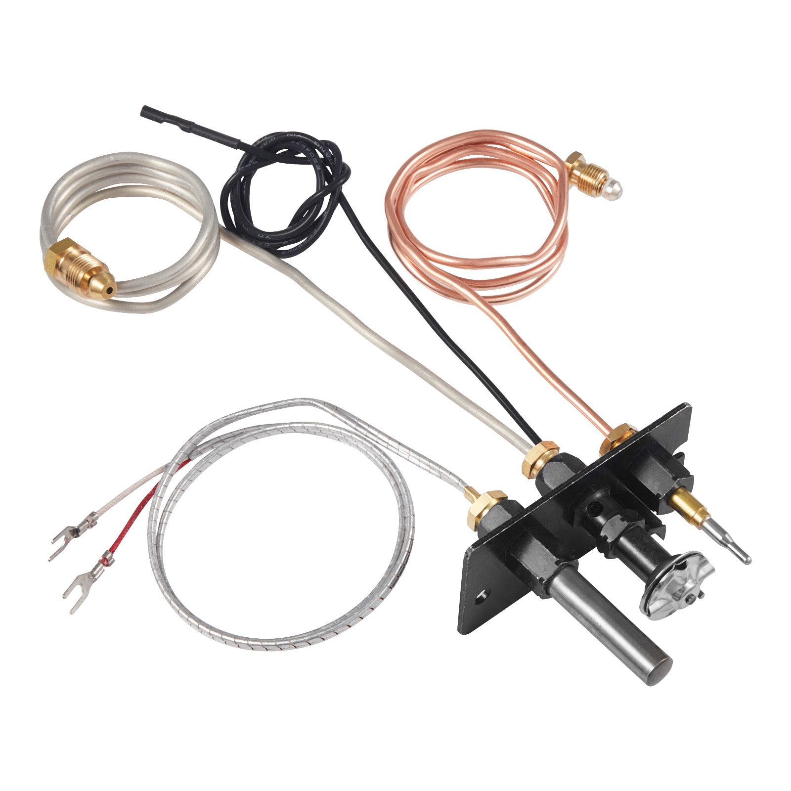 Gas Pilot Assembly OE 69L17 69L1701 904405 J4117 Fireplace Gas Ignition Black