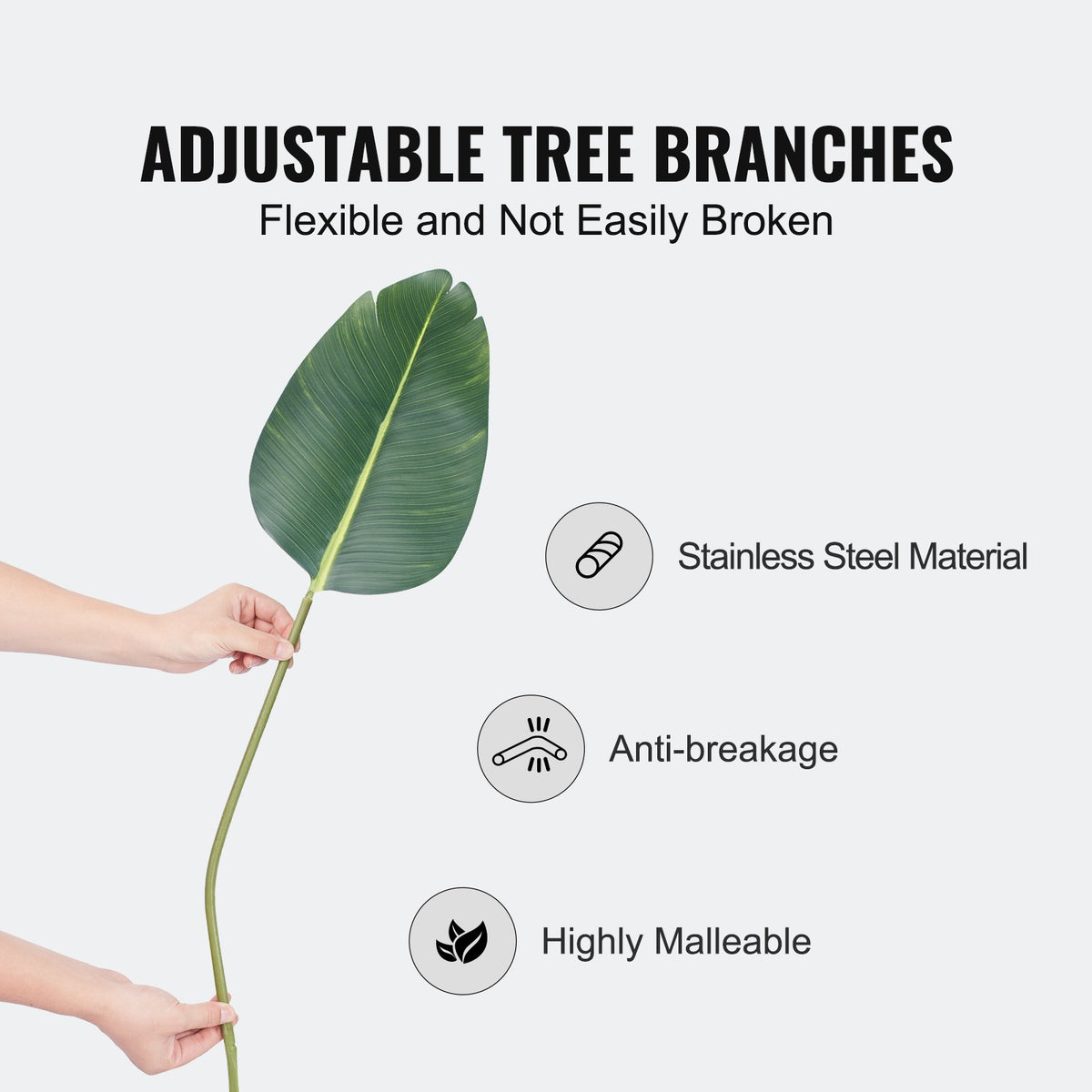 Birds of Paradise Tree Artificial 1.5m PE Faux Plant Anti-Tip Indoor Outdoor