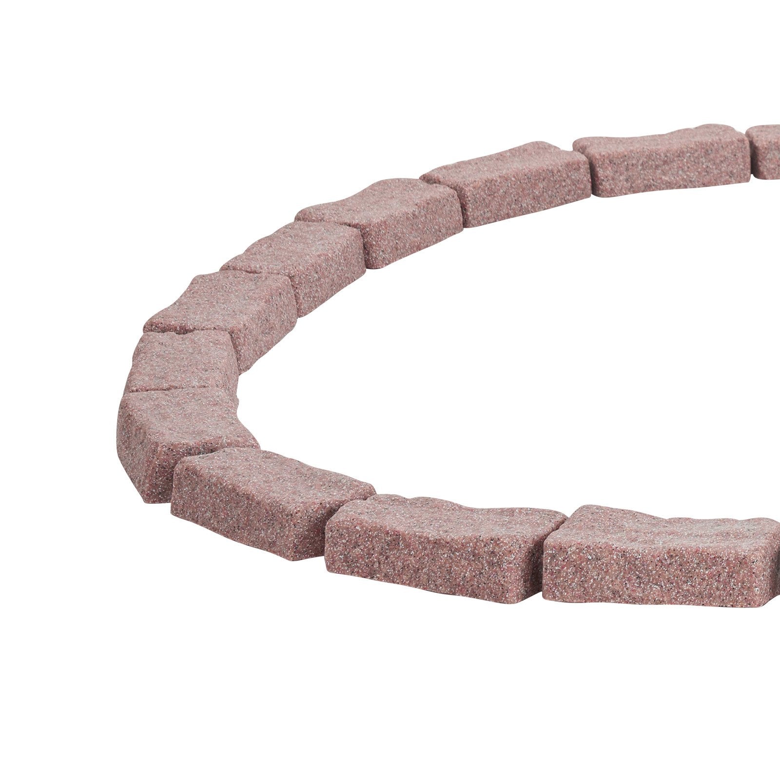 Faux Stone Landscape Edging 1180x95x57mm Garden Lawn Edging Walkway Brown