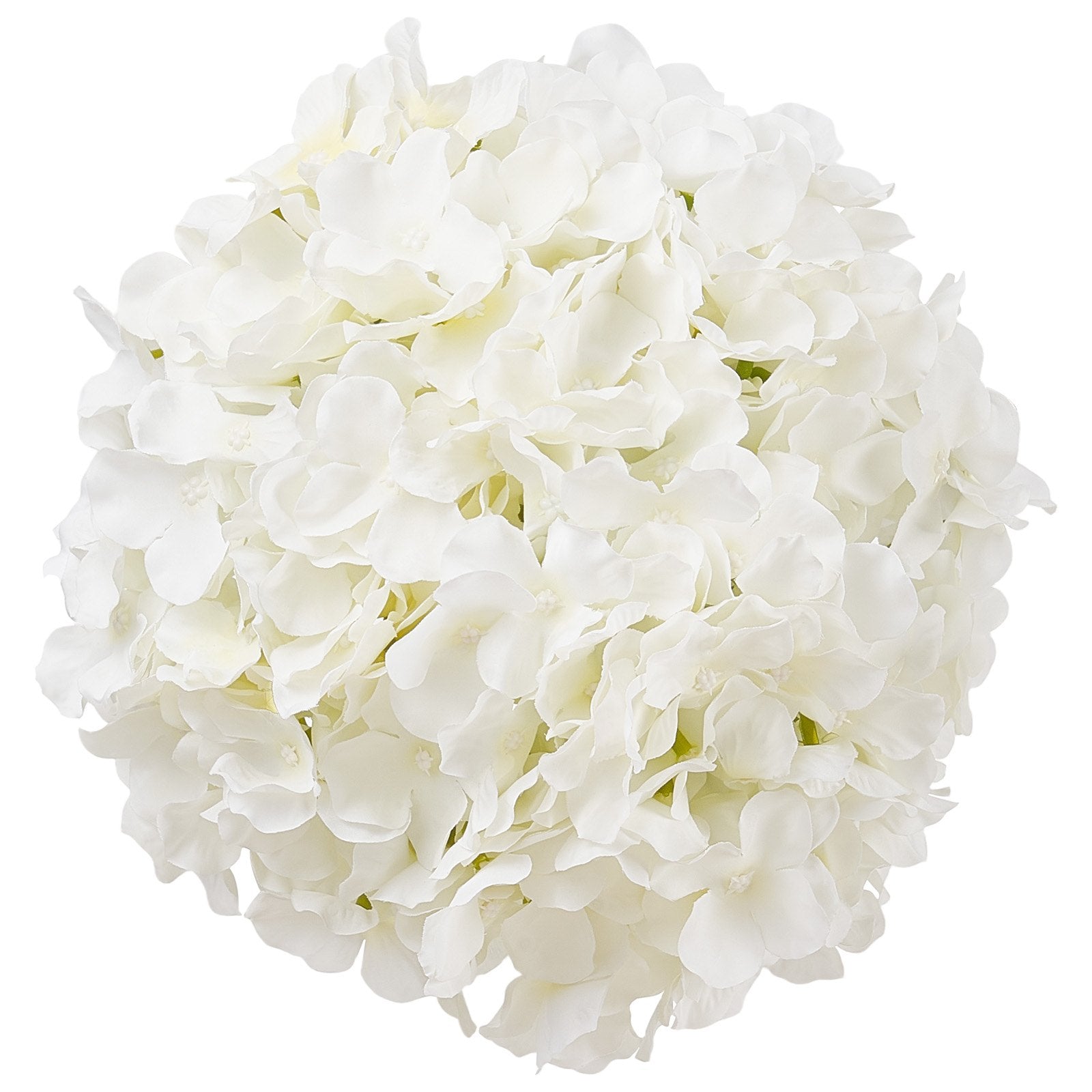 Artificial Flowers 205pcs White Silk Hydrangea Stems DIY Wedding Home Décor