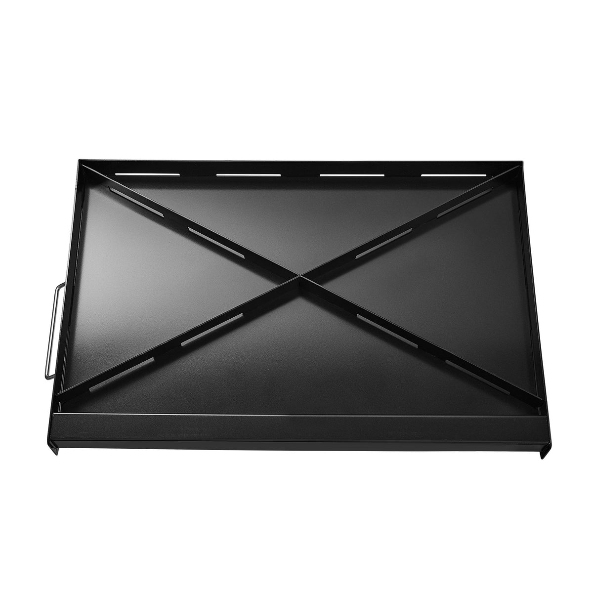 Griddle Carbon Steel Flat Top Gas Grill Teppanyaki Portable 24x16 Inch