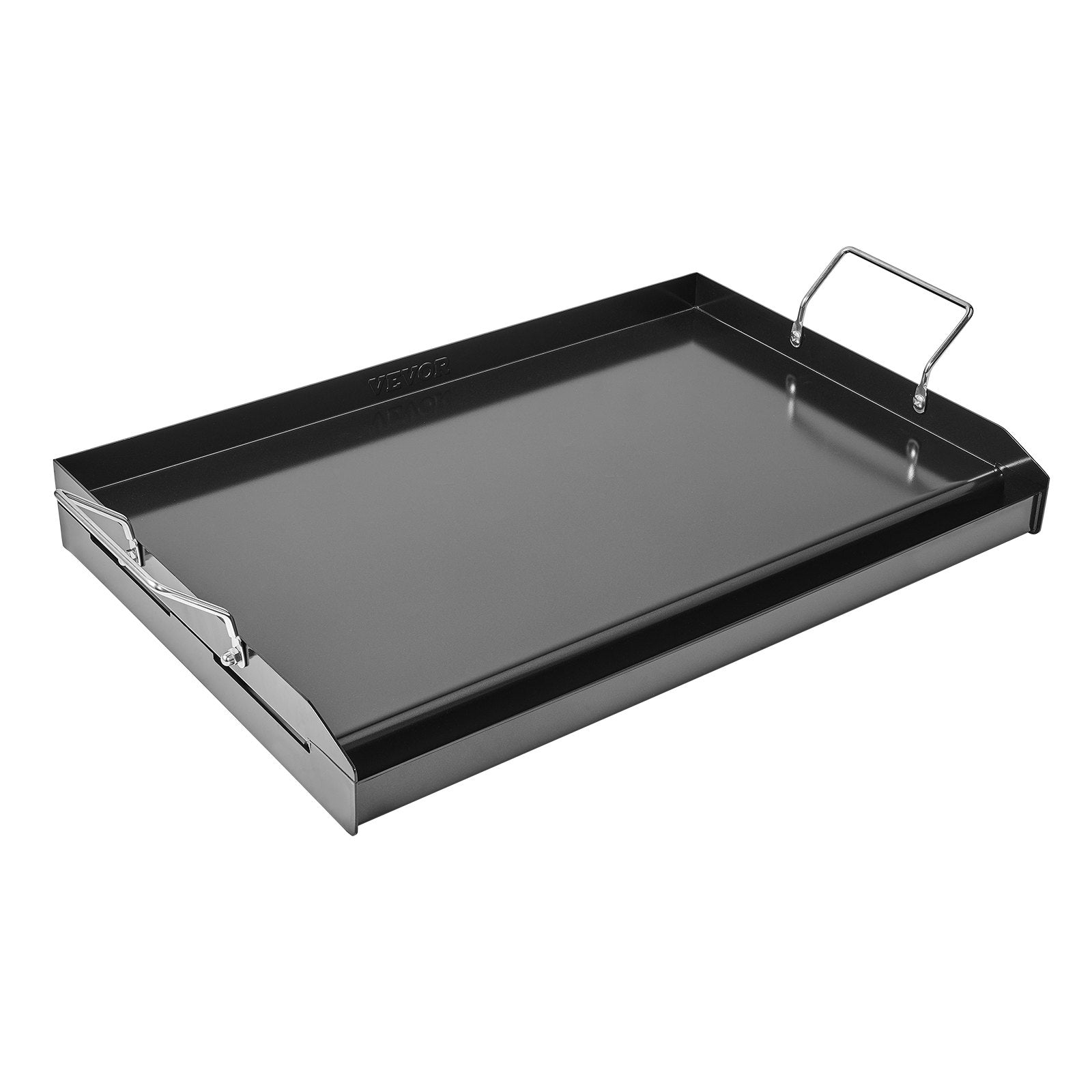 Griddle Carbon Steel Flat Top Gas Grill Teppanyaki Portable 24x16 Inch