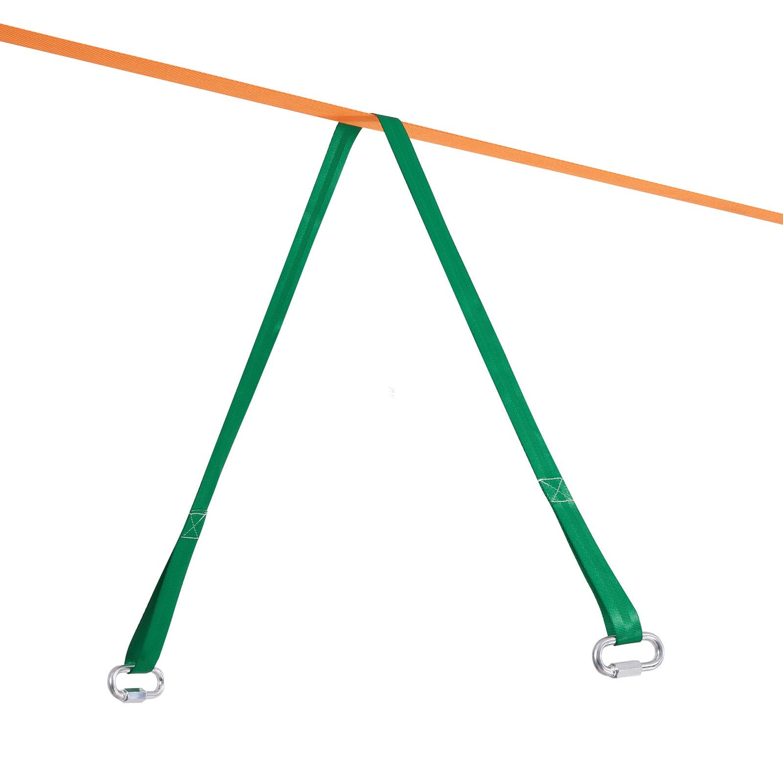 Slackline Kit with Training Line 18.3m Complete Backyard Slackline Set