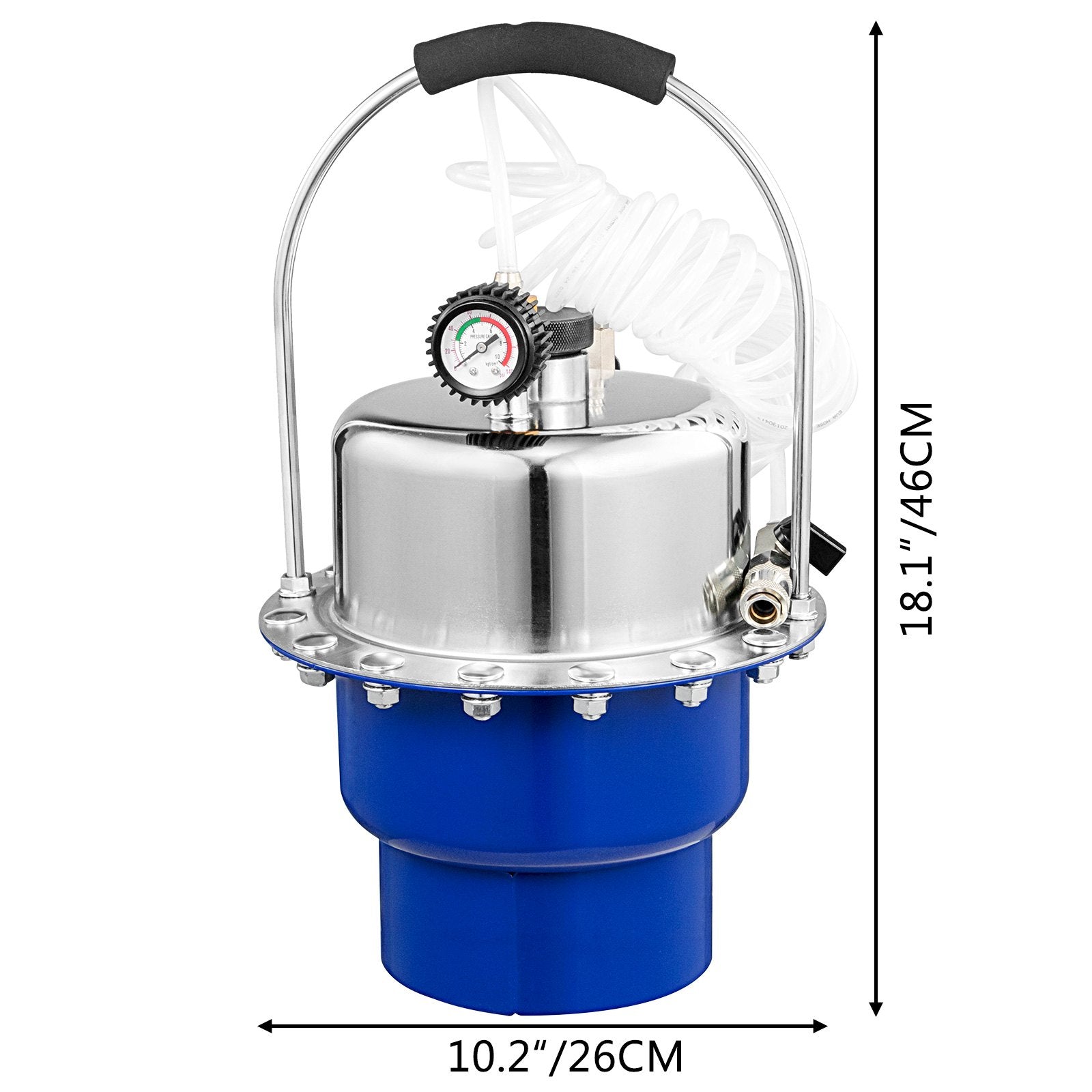Pneumatic Air Pressure Brake and Clutch Bleeder Valve System Kit