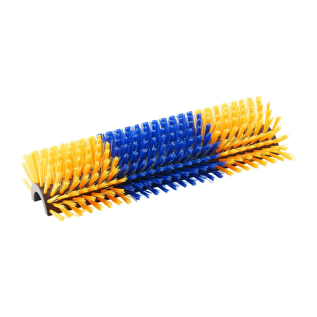 1Pc Livestock Scratching Brush with 2 Screws, Yellow & Blue