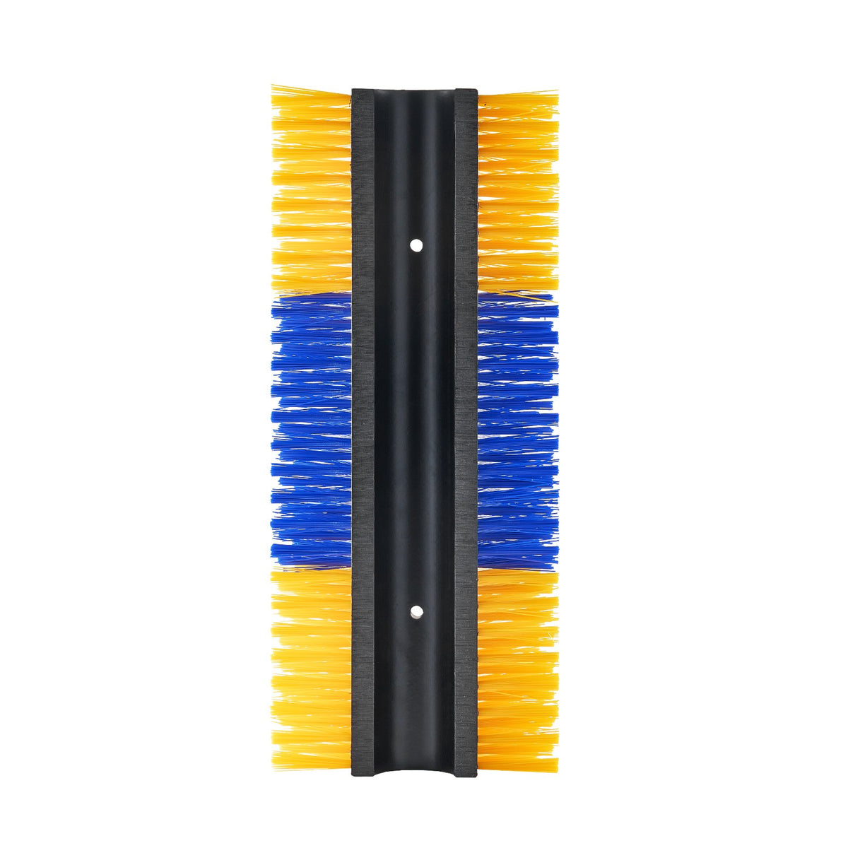 1Pc Livestock Scratching Brush with 2 Screws, Yellow & Blue