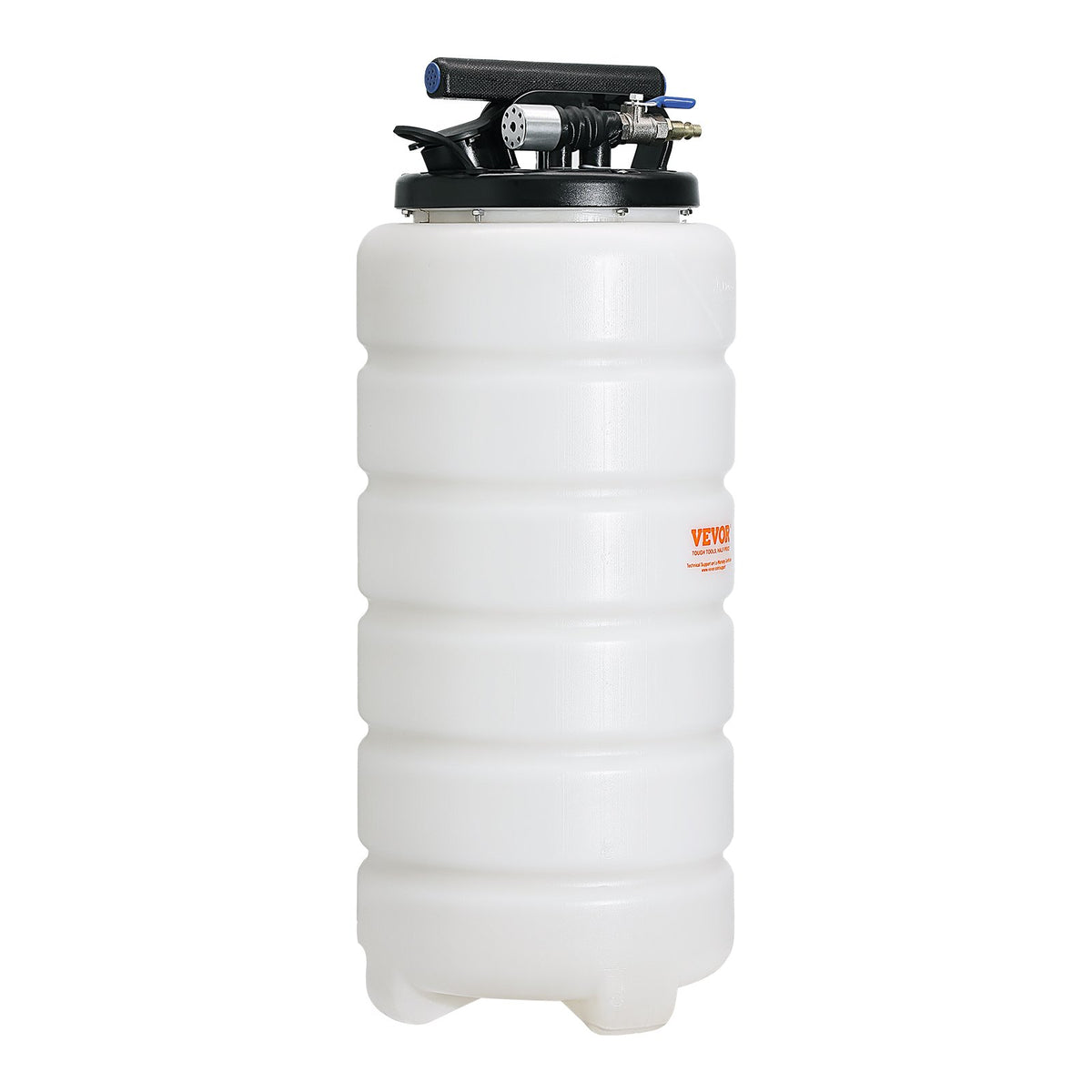 Fluid Extractor 15L Pneumatic Manual Oil Changer Dipstick Suction Hose Auto