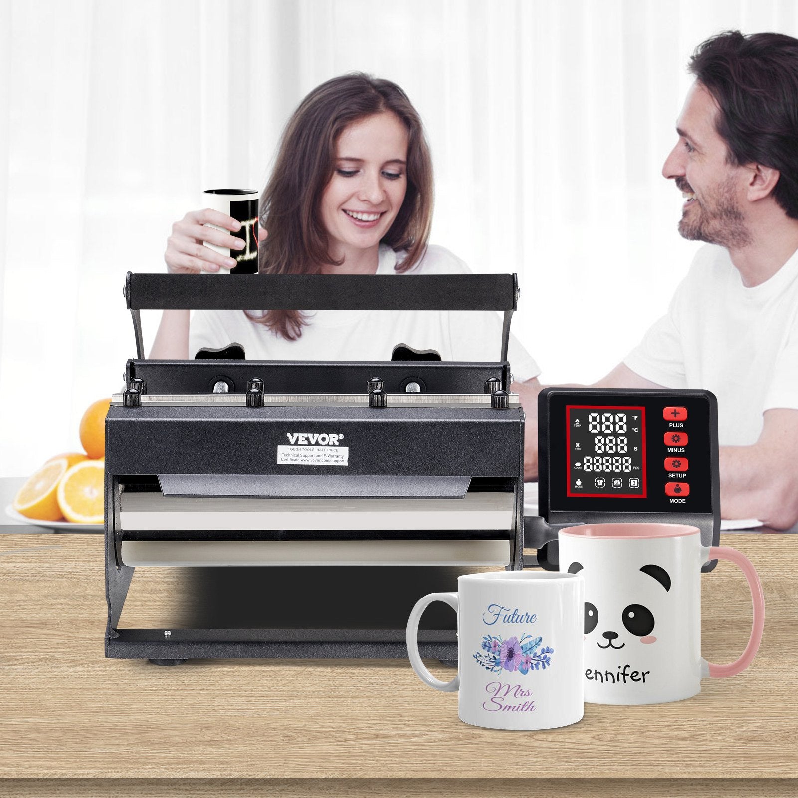 Tumbler Heat Press Machine 11-30oz Mug Press for Sublimation Cups, Black