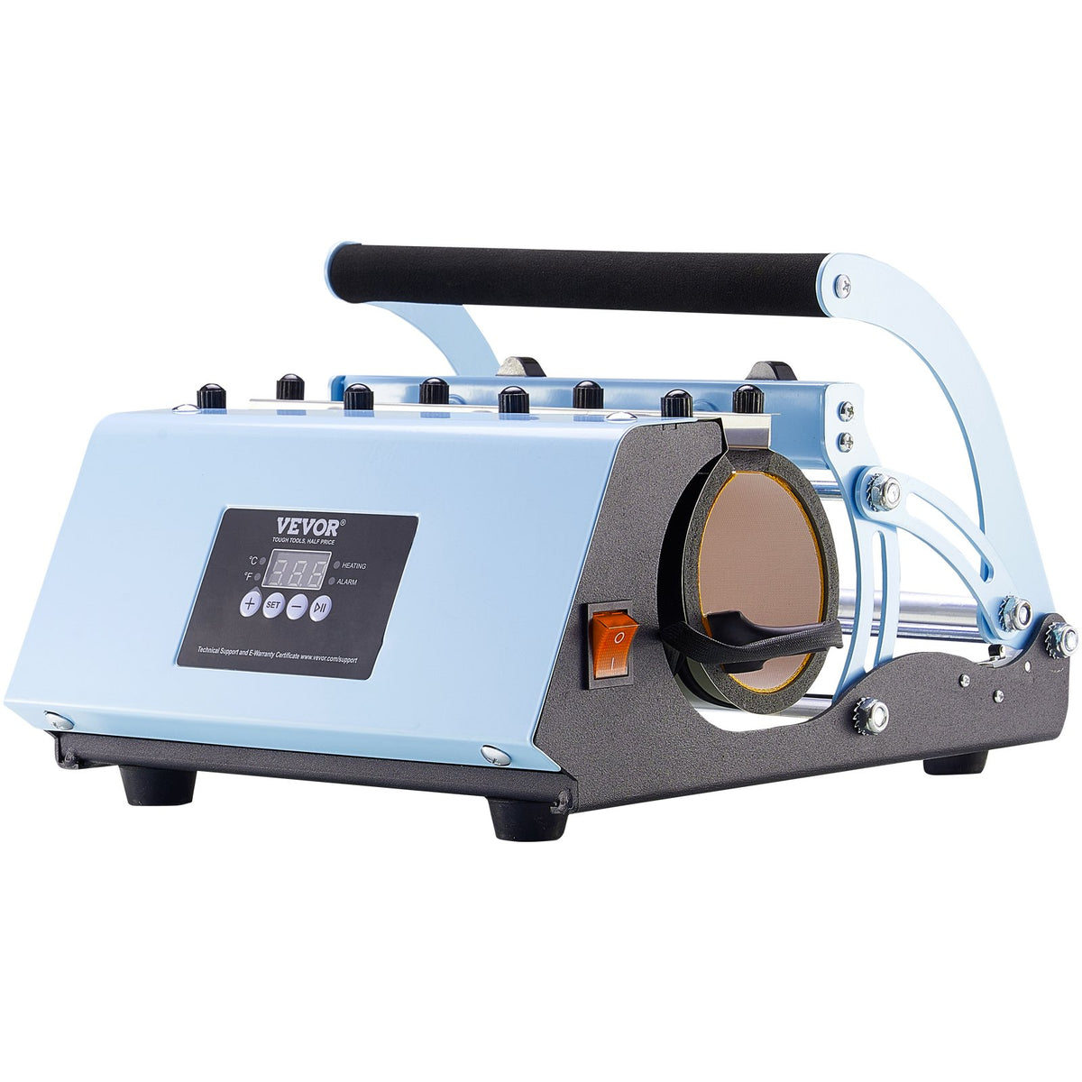 Tumbler Heat Press Machine 11-30oz Mug Press Blue Sublimation Cups
