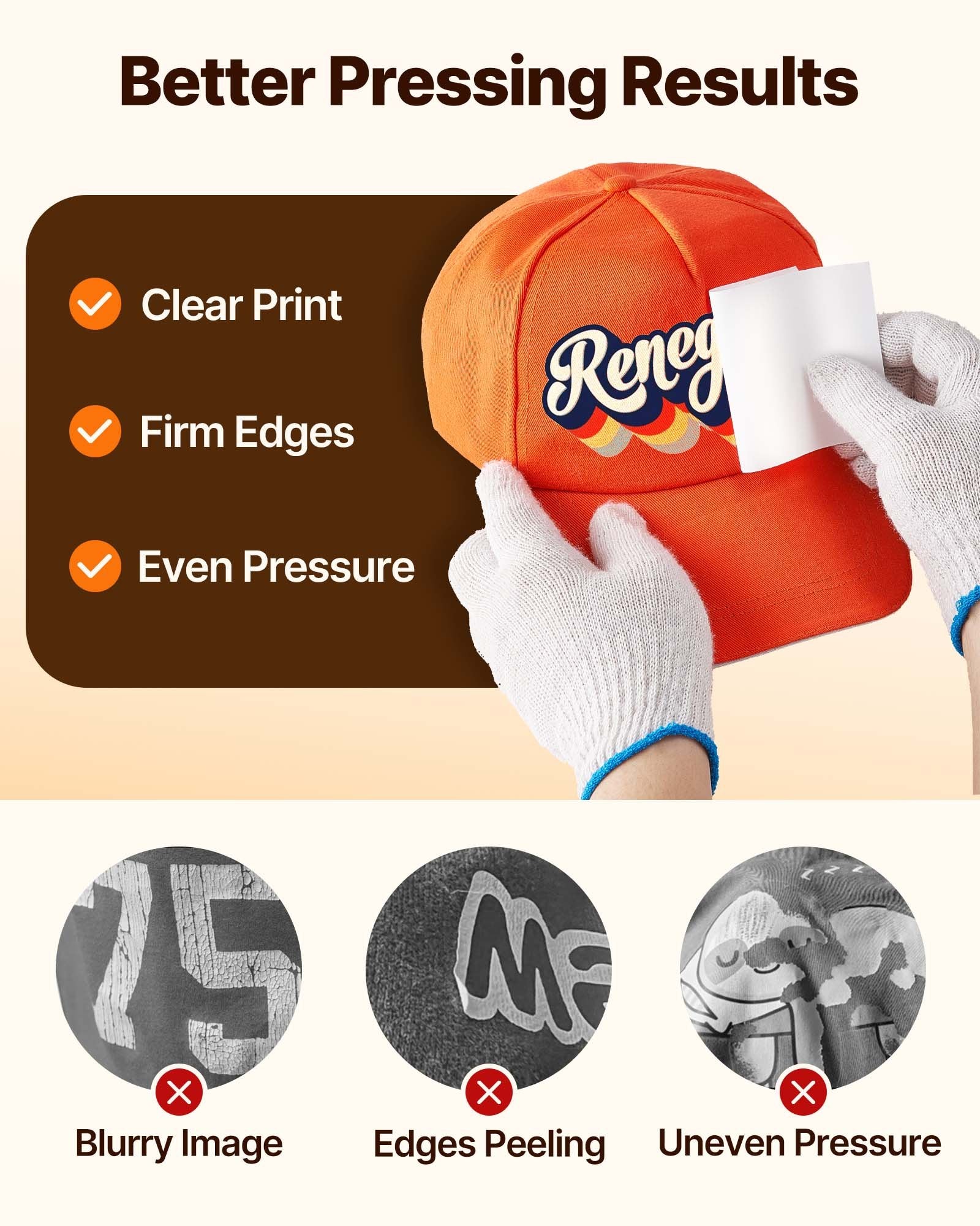 Hat Heat Press Cap Heat Press Machine 4 Heating Pads Sublimation Transfer