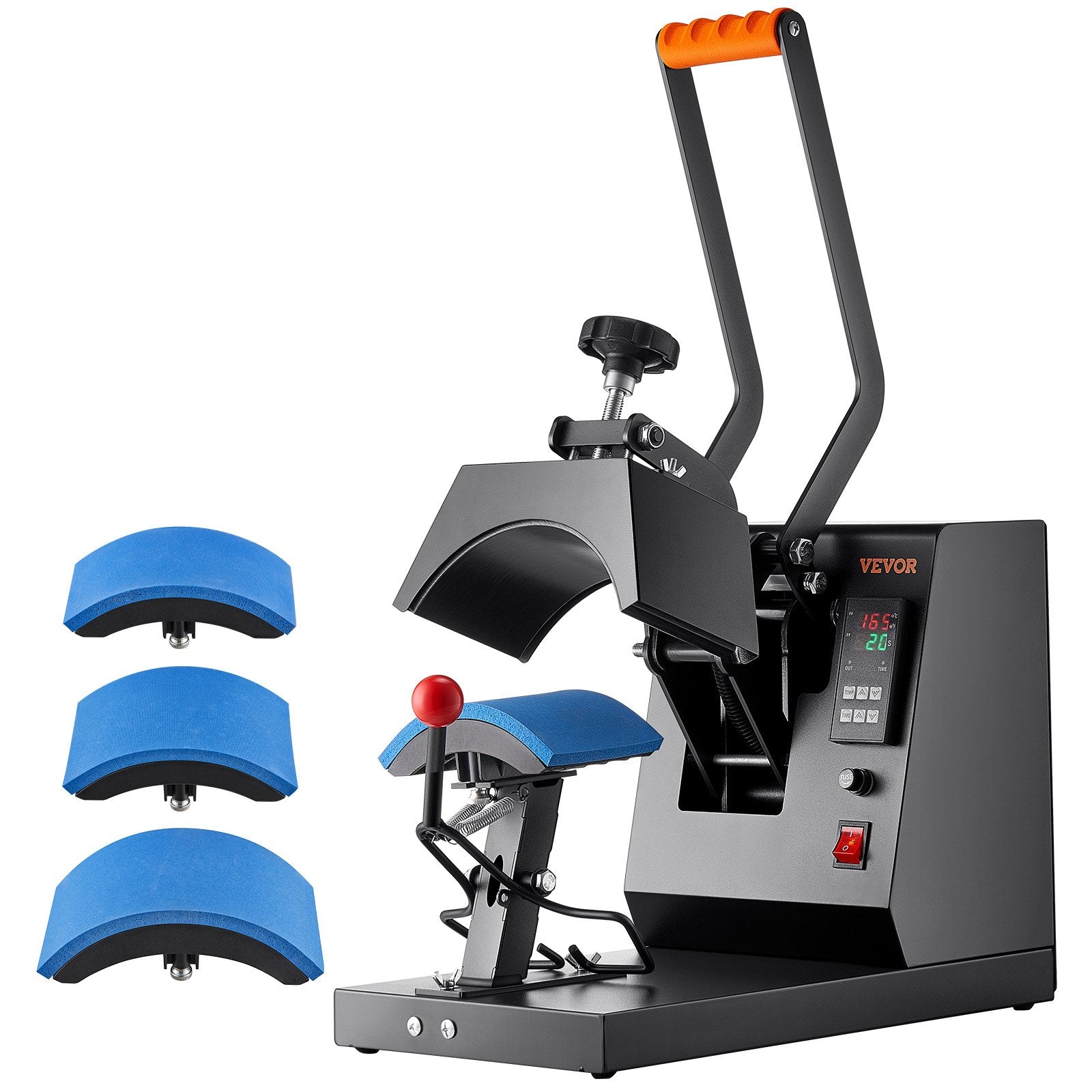 Hat Heat Press Cap Heat Press Machine 4 Heating Pads Sublimation Transfer