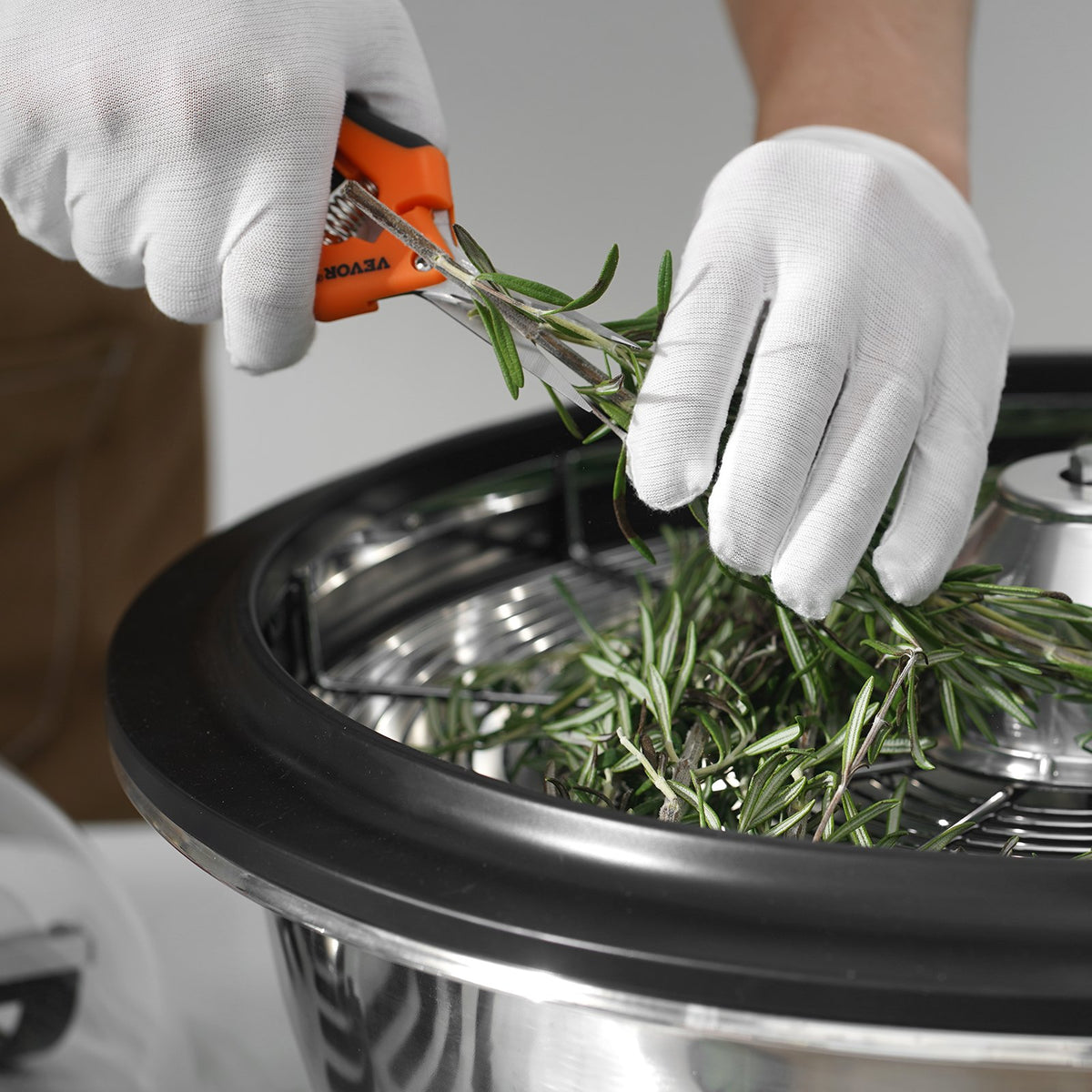 Leaf Bowl Trimmer 19" Manual Bud Trimmer with Stainless Steel Blades