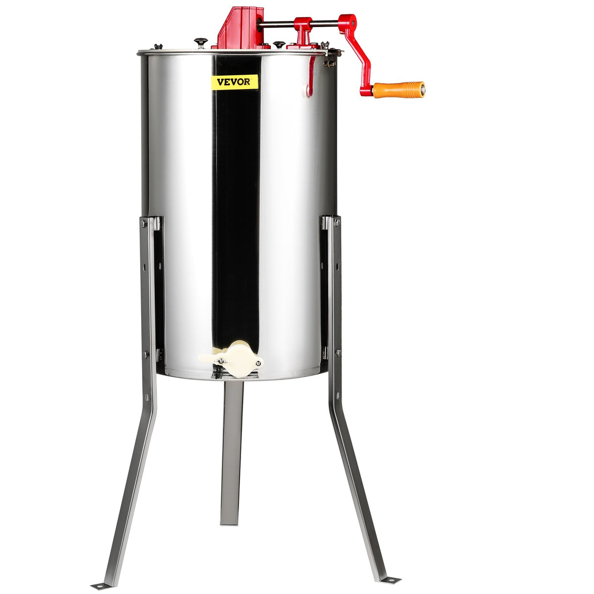 Manual Honey Extractor 3 Frame Stainless Steel Honey Spinner Adjustable Stand