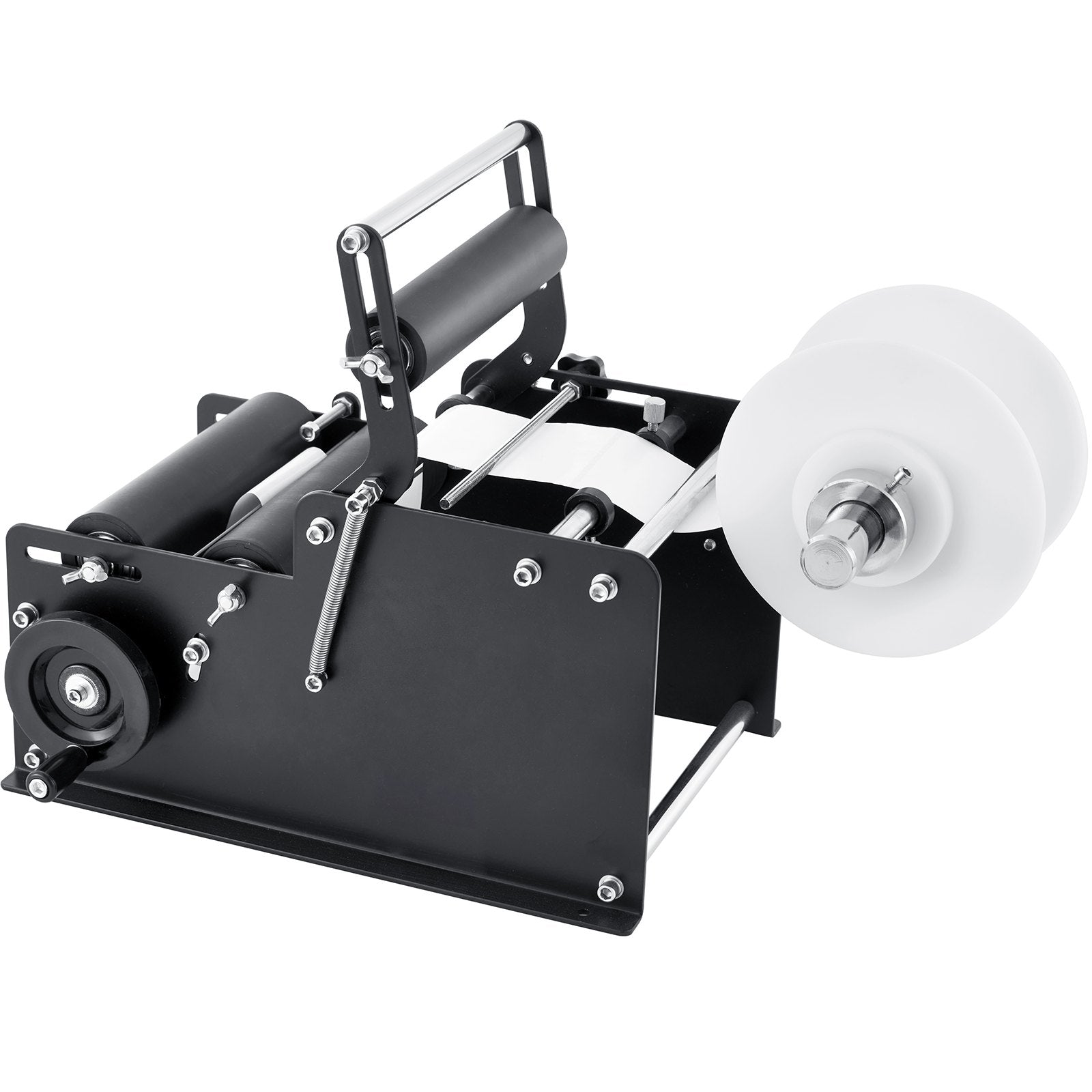 Round Bottle Labeling Machine with Adjustable Label Applicator